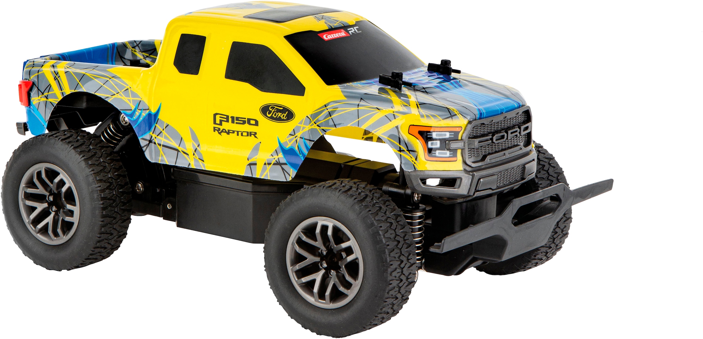 Carrera® RC-Monstertruck »Carrera® RC - Ford F-150 Raptor, y/b D/P 2,4GHz«