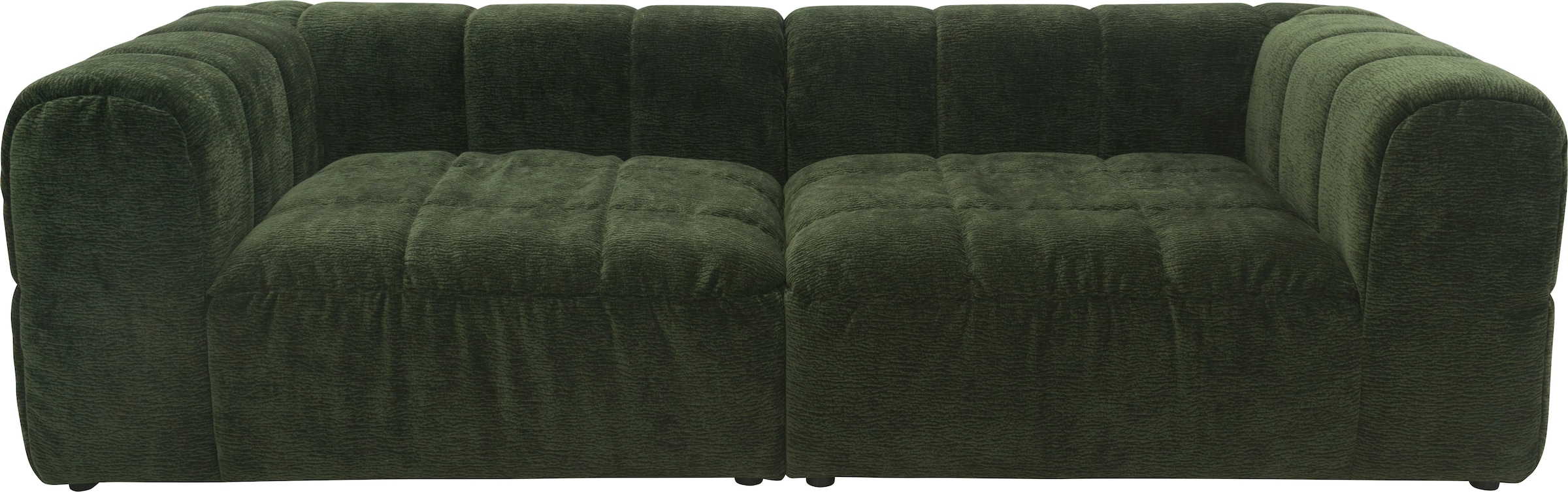 DOMO collection Big-Sofa »800019 Megasofa in 2 Breiten, Kassettensteppung, modern, Federkern«, (2 St.), Bigsofa mit Taschenfederkern und Kassettensteppung