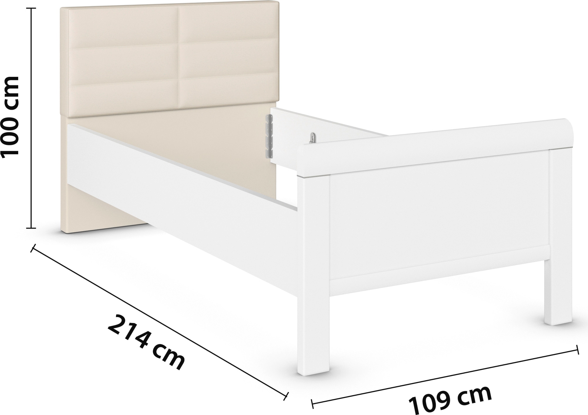 rauch Schlafzimmer-Set »Komplettschlafzimmer Schlafzimmer EVELYN« Set, 3 Stk. tlg. Schrank und Bett in 2 Breiten, Nachttisch 2 Schubladen MADE IN GERMANY