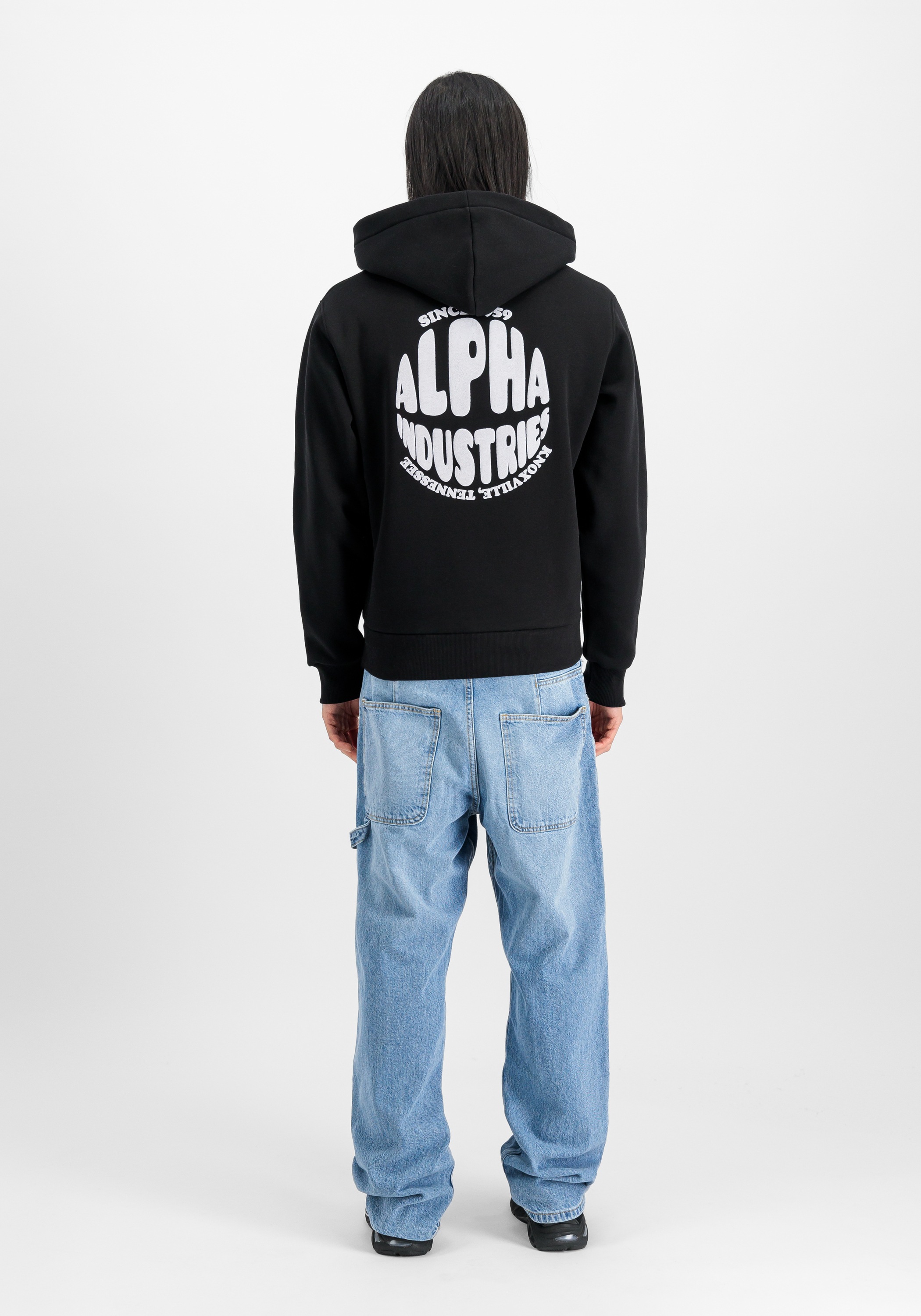 Alpha Industries Hoodie »Alpha Industries Men - Hoodies Logo Hoodie Backprint«