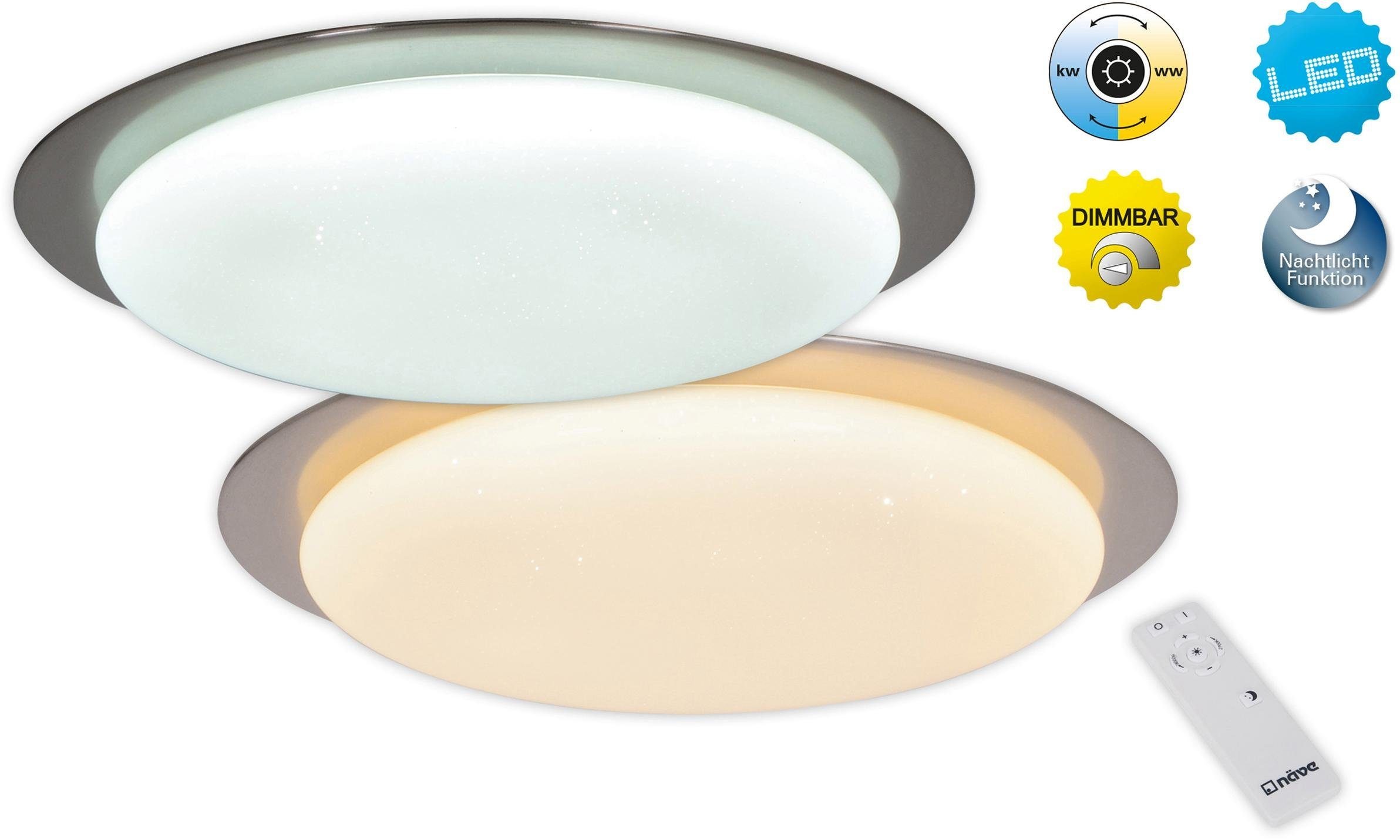 näve LED Deckenleuchte »Auckland«, 1 flammig, Leuchtmittel LED-Board   LED günstig online kaufen