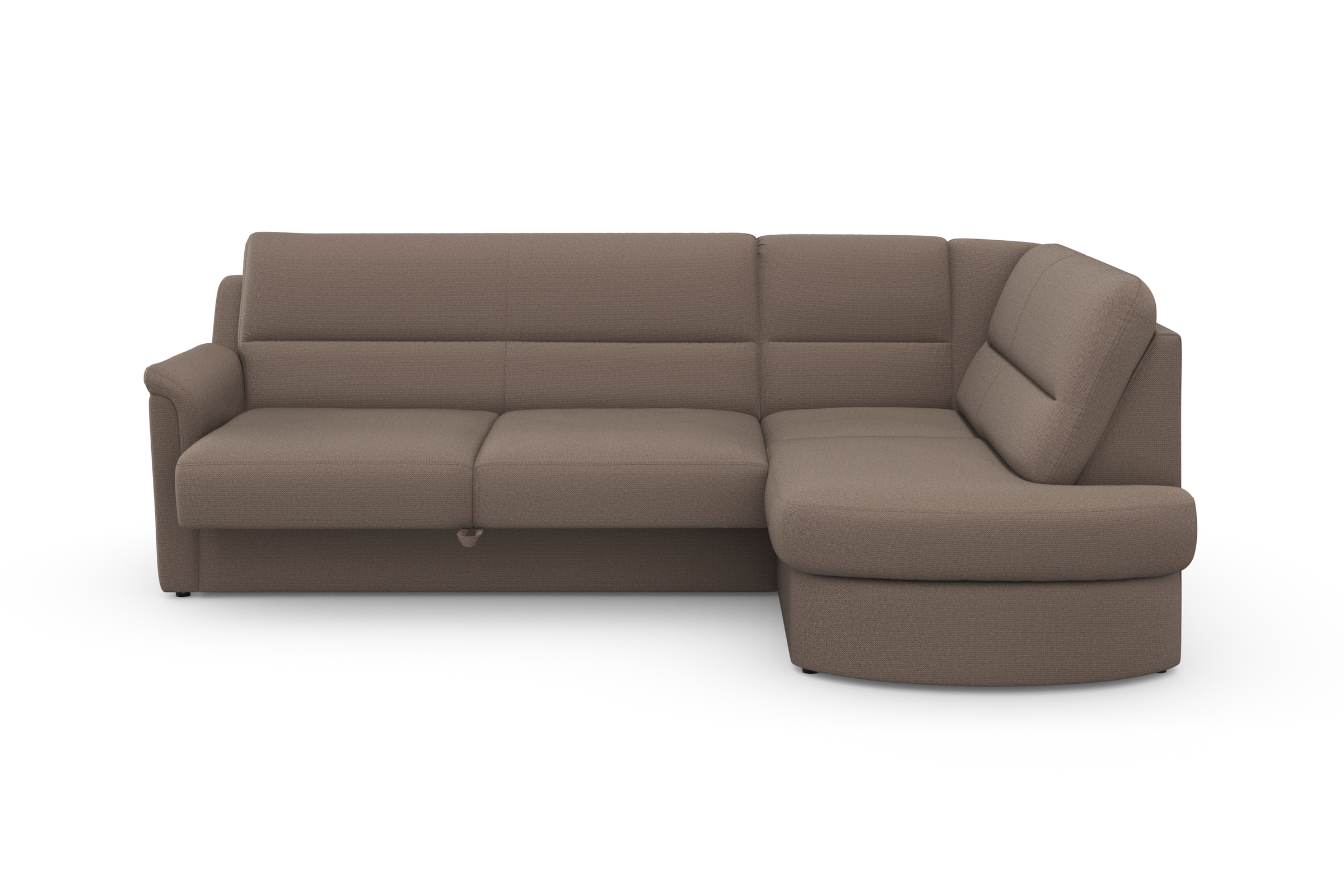 sit&more Ecksofa »Panini L-Form«, wahlweise mit Vorziehsitz und Bettkasten