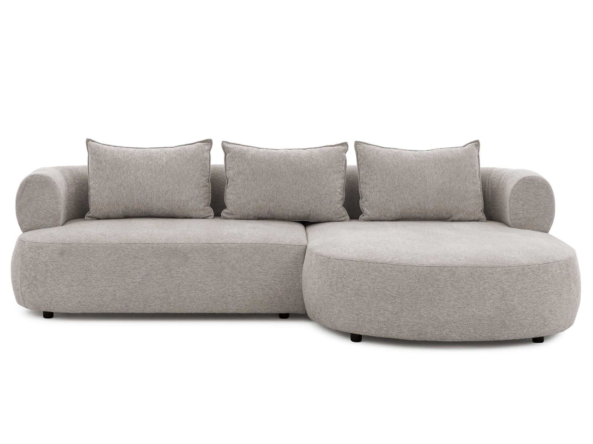 Home affaire Ecksofa »LUSSAC L-Form Design-Sofa mit Zierkissen, Maße B/T/H: günstig online kaufen