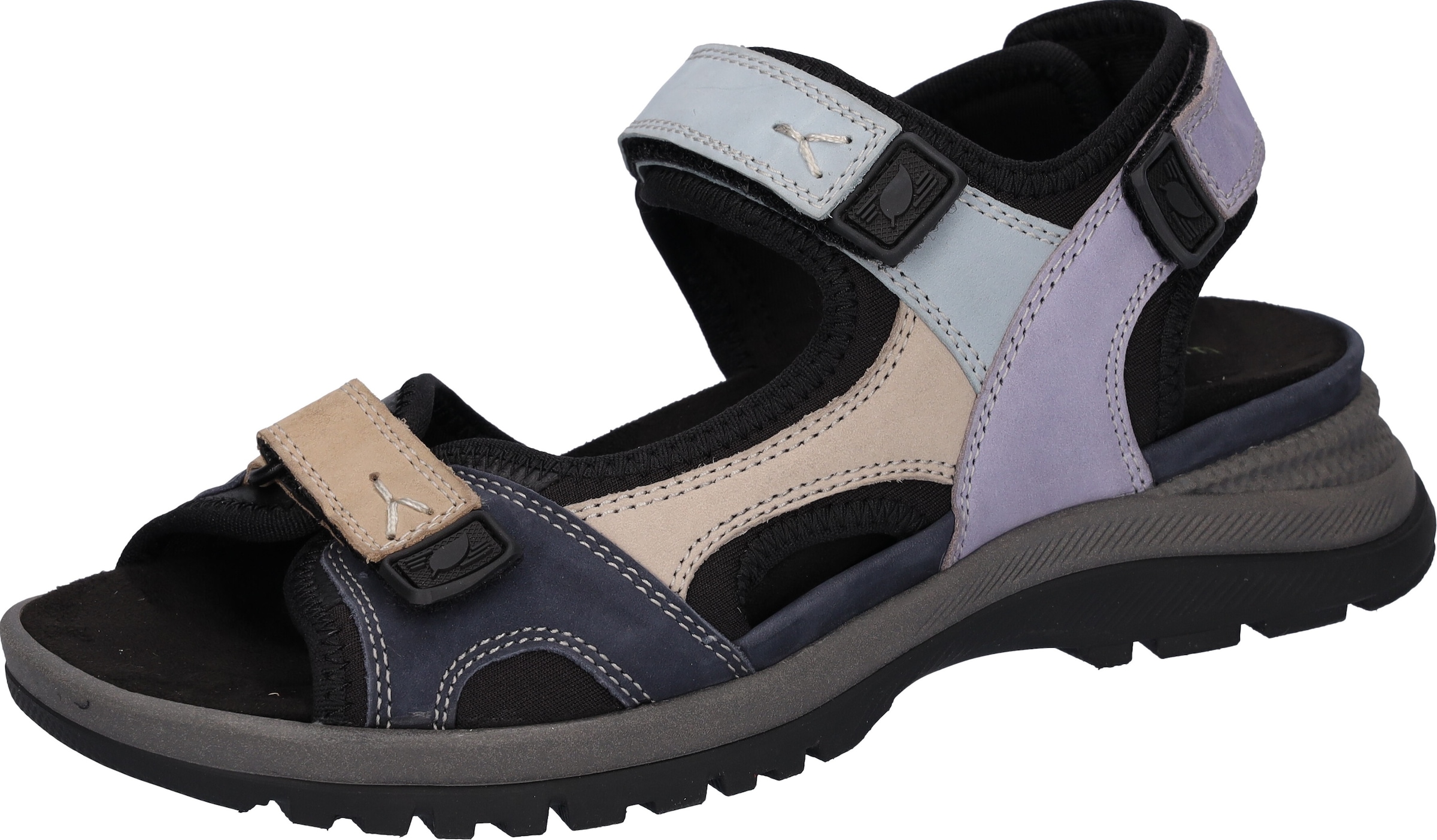 Waldläufer Trekkingsandale »H-Sora«, Outdoorschuh, Sommerschuh, Keilabsatz, in bequemer Schuhweite H