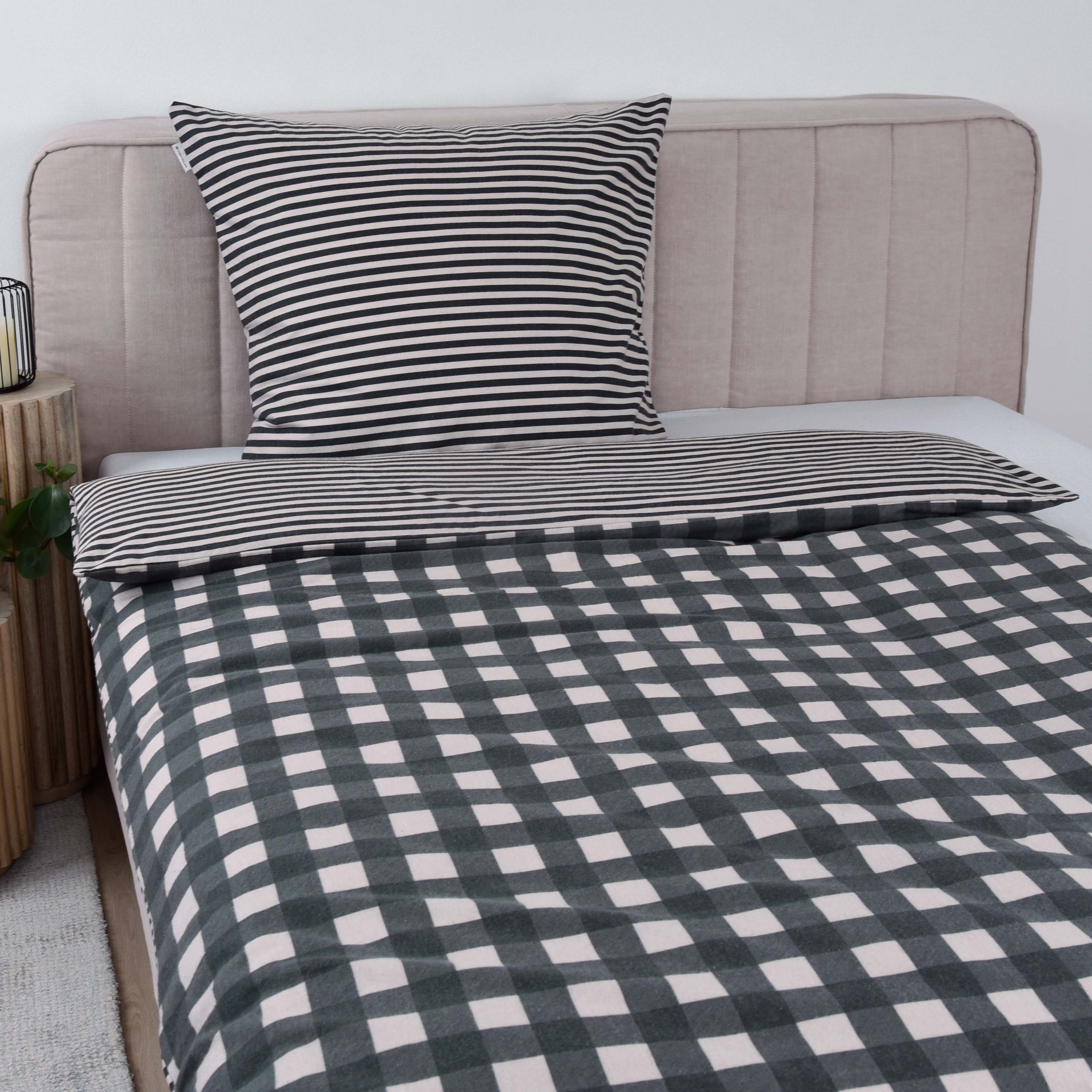 TOM TAILOR HOME Bettwäsche »CLASSIC CHECK in Gr. 135x200cm oder 155x220cm«, günstig online kaufen