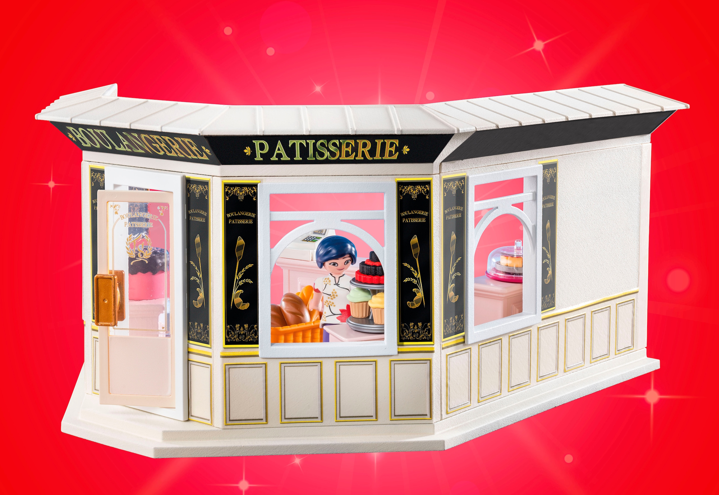 Playmobil® Konstruktions-Spielset »Miraculous: Französische Bäckerei (71863)«, (93 St.), Made in Europe