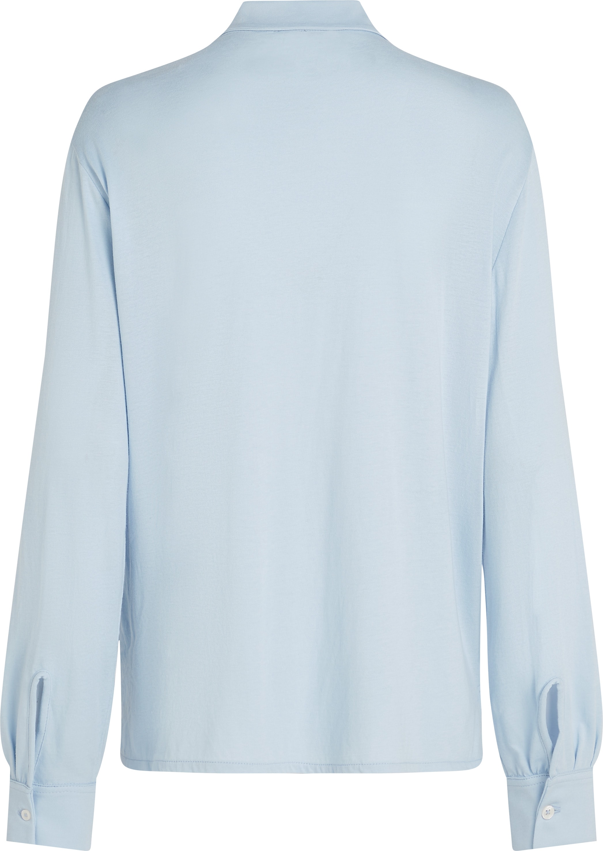 Tommy Hilfiger Klassische Bluse »CASUAL BTN DOWN SHIRT LS«, mit Metalllabel