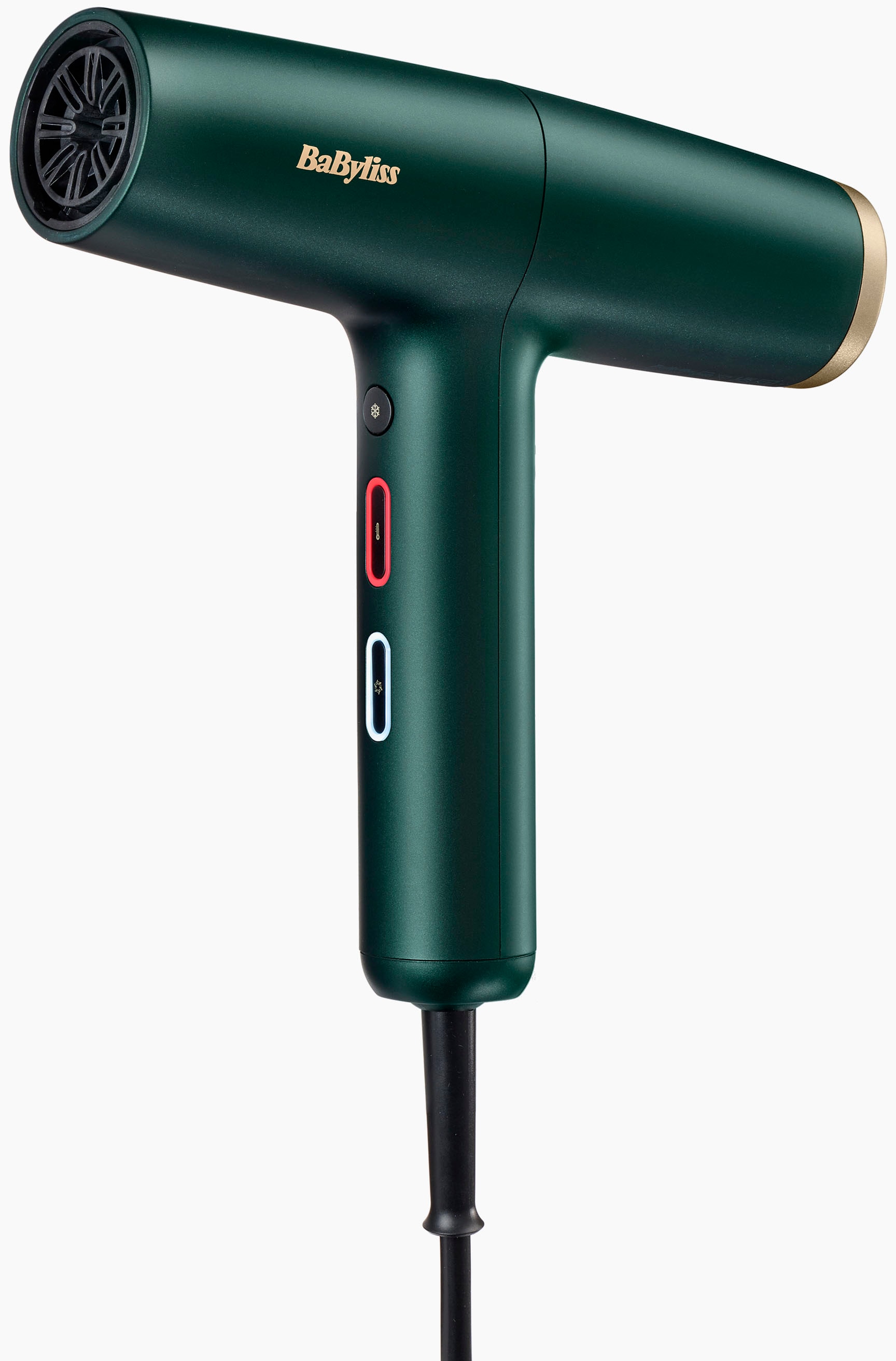 BaByliss Haartrockner »Air Power Pro D6555DE«, 1600 W, 3 Aufsätze, Digitaler Motor, starker Luftstrom, schonendes Styling