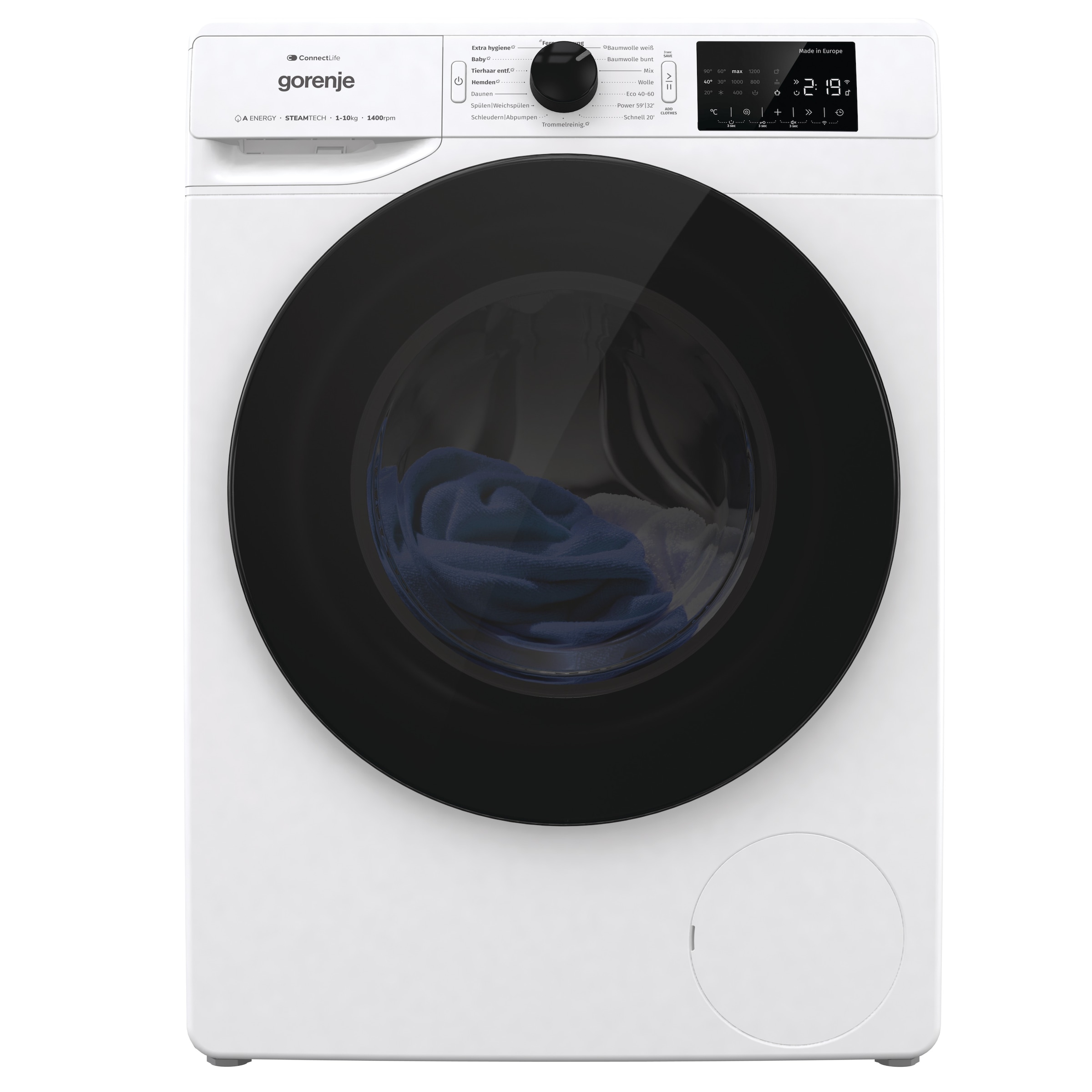 GORENJE Waschmaschine »WPNEI14A2TS«, 10 kg, 1400 U/min, Energieklasse A-20%