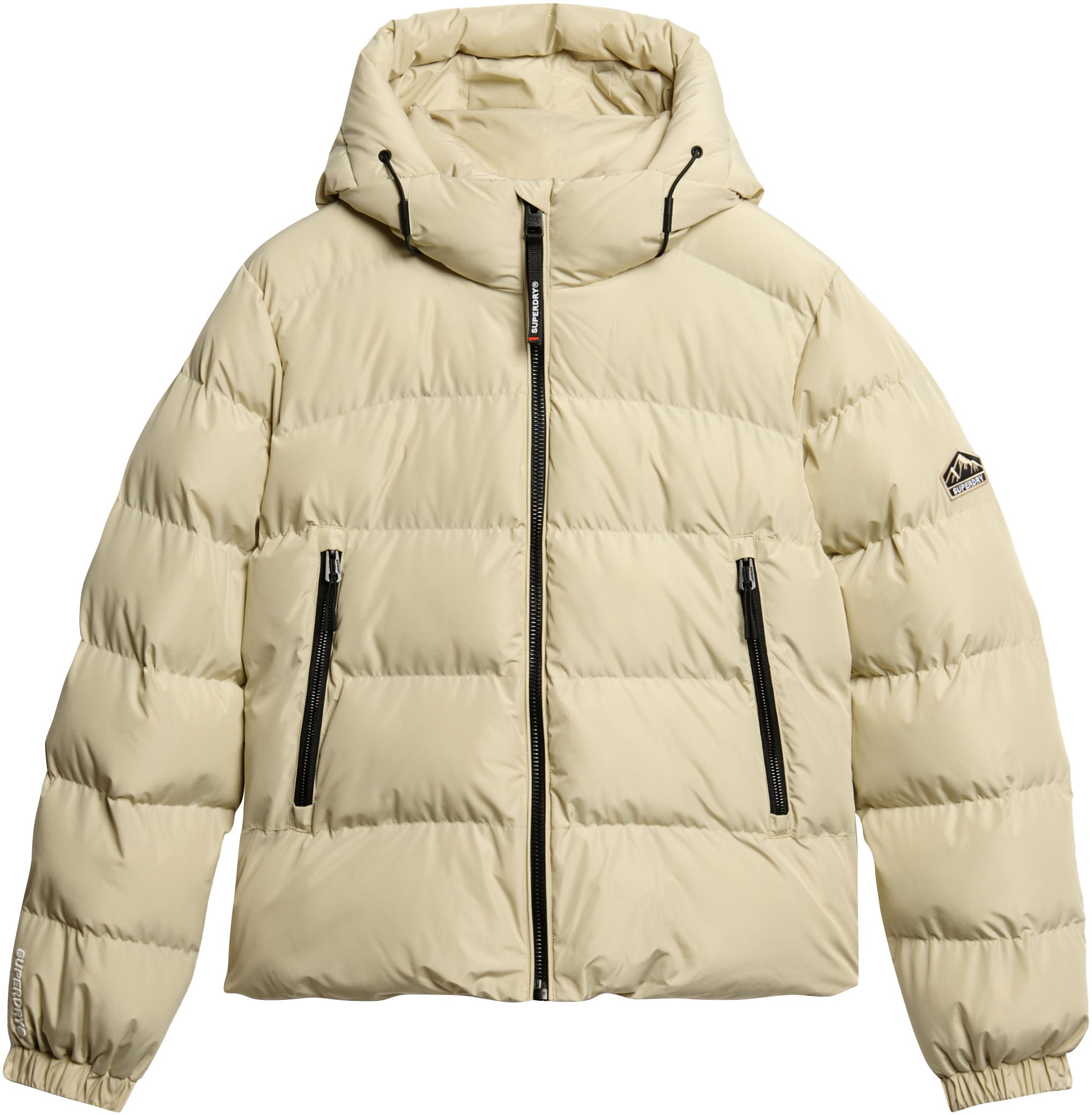 Superdry Steppjacke »HOODED SPORTS PUFFER JACKET«, ohne Kapuze