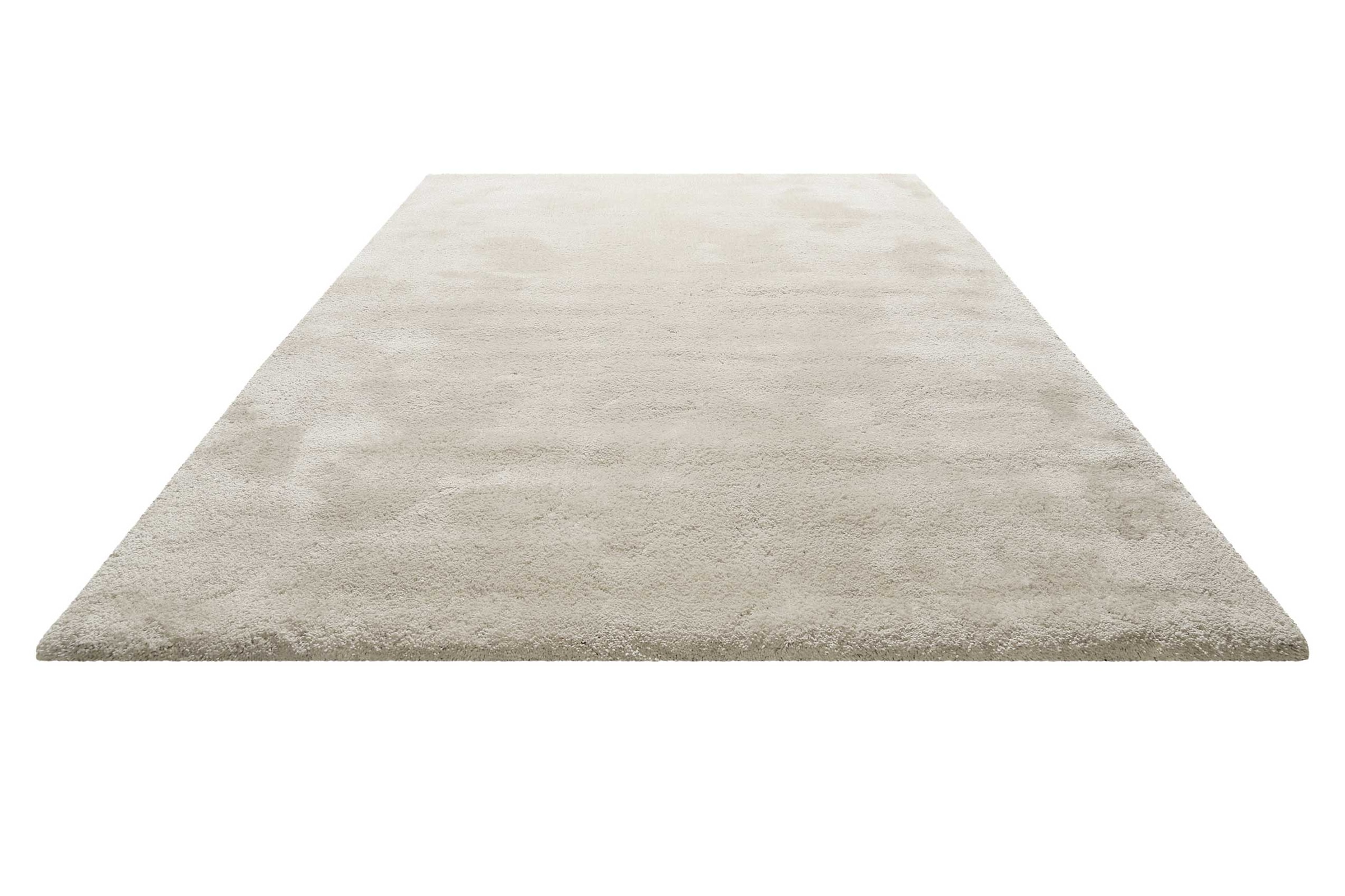 Homie Living Teppich »Pisa«, rund, 25 mm Höhe, Hochflor, Microfaser, uni, weich, Shaggy, Wohnzimmer, Schlafzimmer