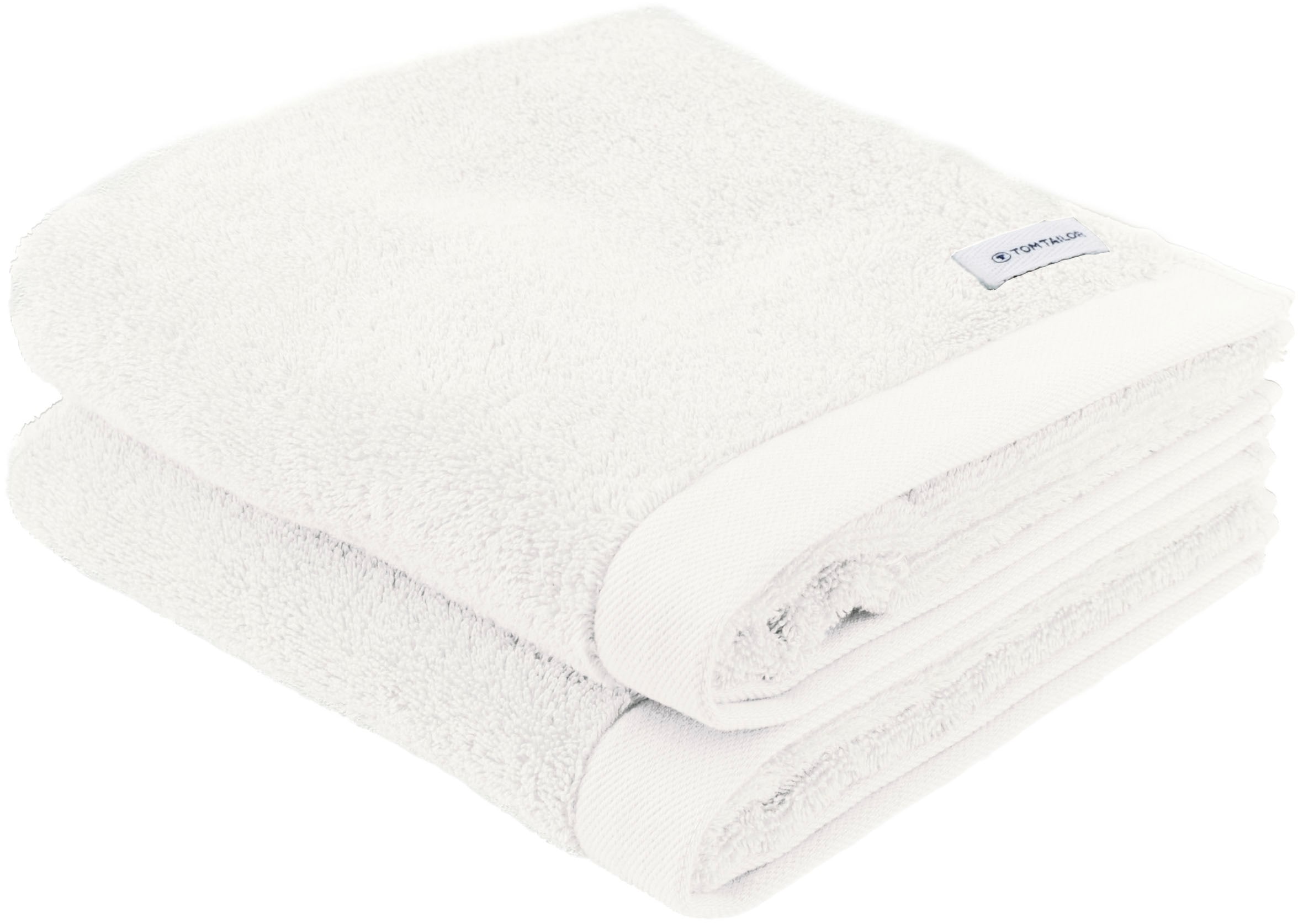TOM TAILOR HOME Handtuch »Handtuch COLOR BATH«, (2 St., 2er Set Handtücher 50 x 100 cm)