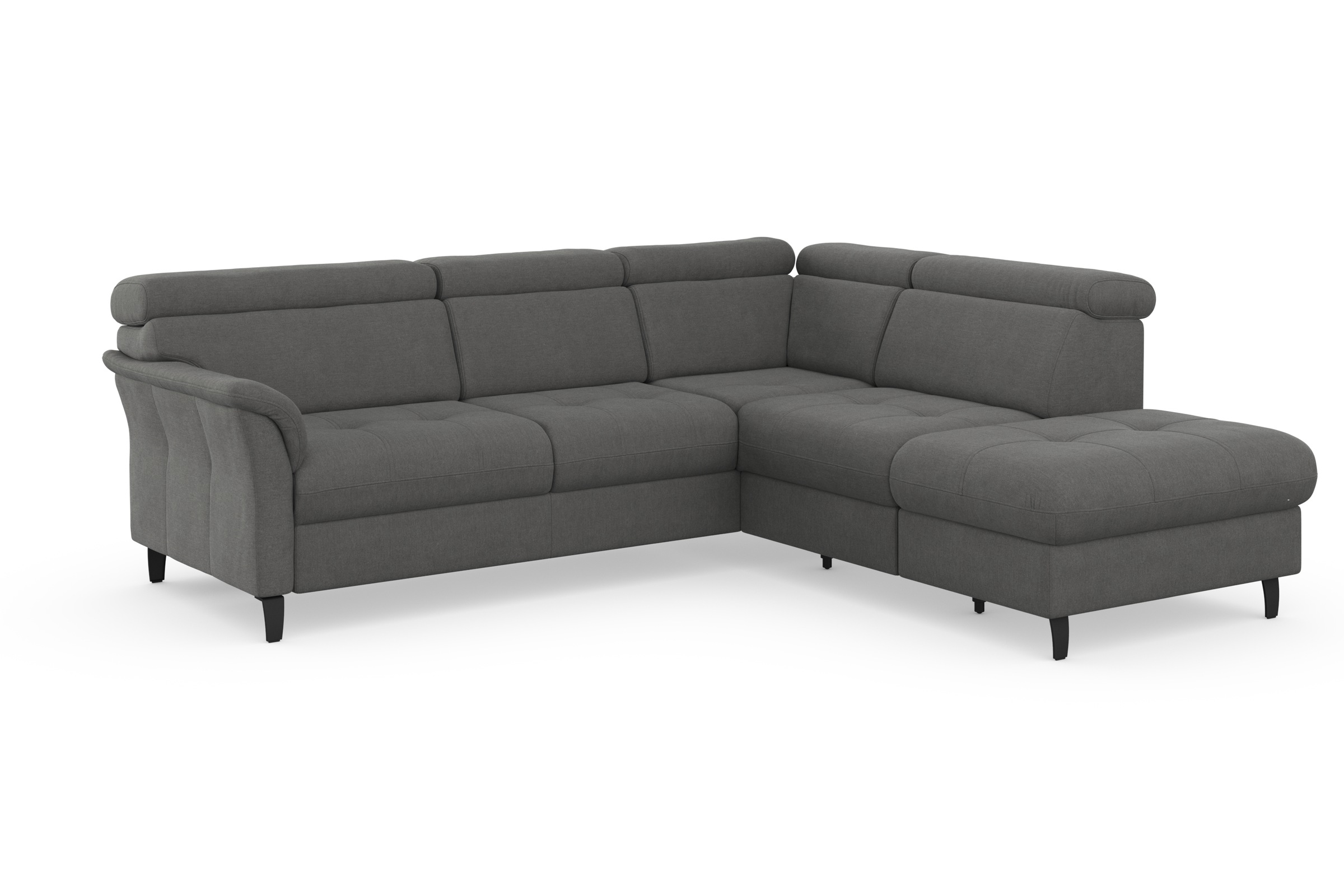 sit&more Ecksofa »Marano L-Form«, inklusive Kopfteilverstellung, wahlweise günstig online kaufen