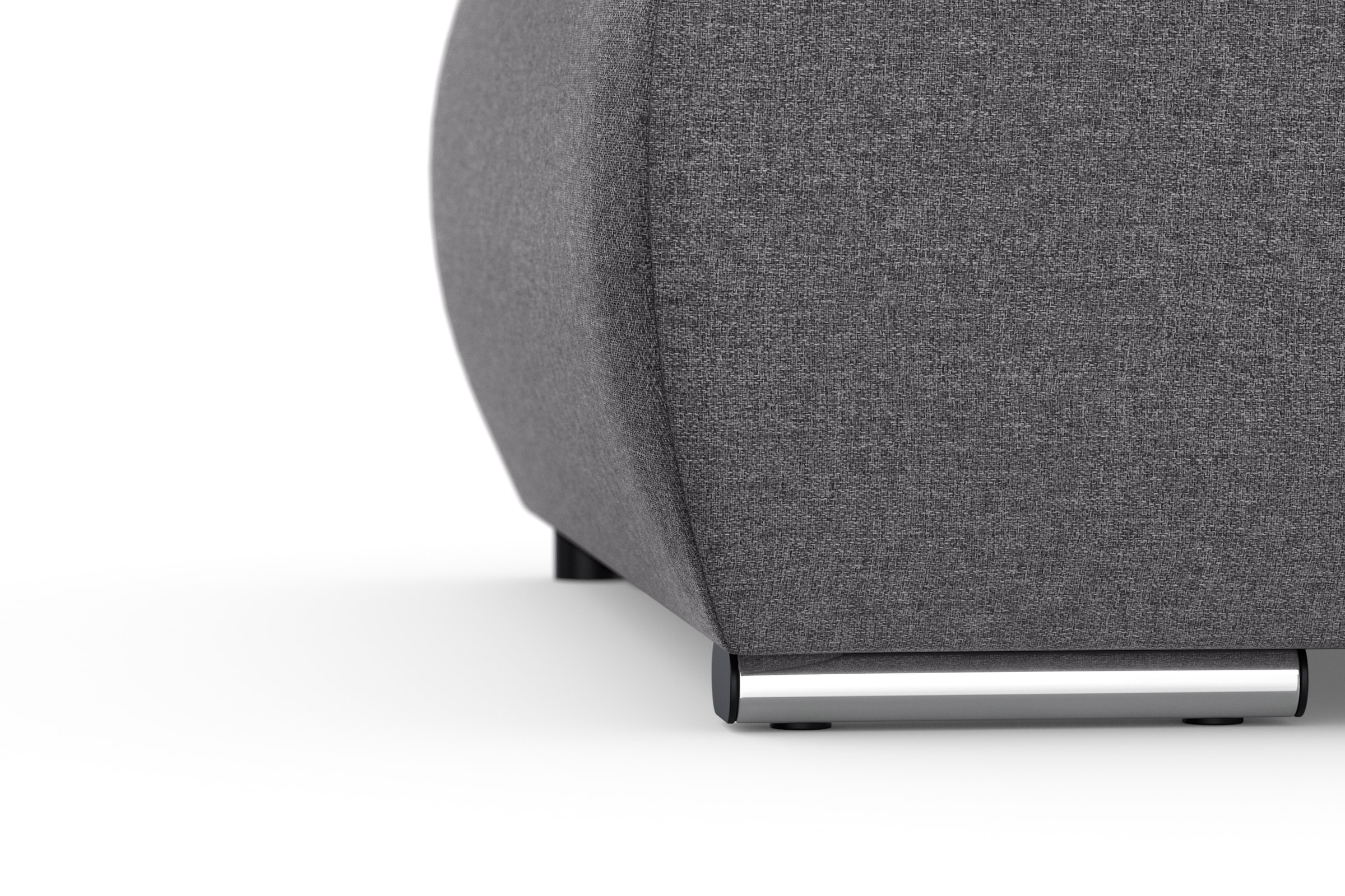 DOMO collection Ecksofa »Moric, L-Form, XXL-Sofa - Breite 300cm«, wahlweise mit Bettfunktion und Armteilverstellung, grau-beere
