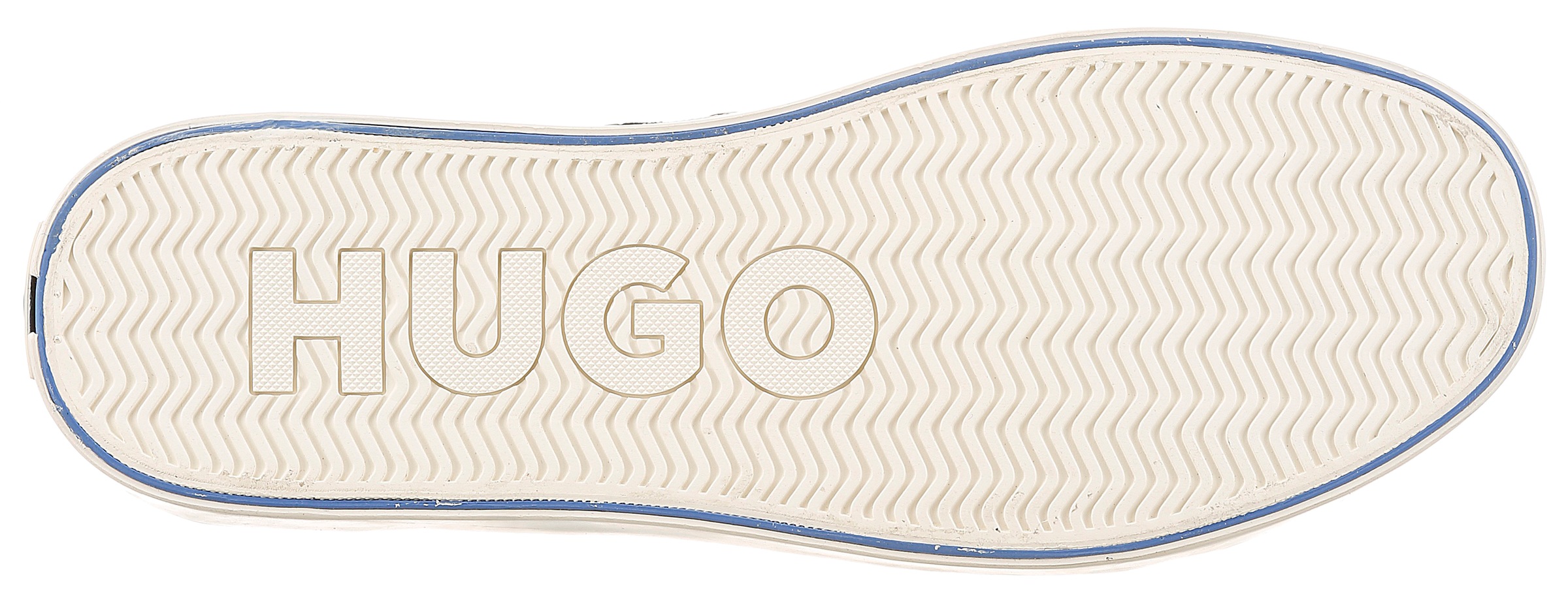 HUGO Blue Sneaker »Blue-x_tenn«  Schnürschuh, Halbschuh, Freizeitsneaker im angesagten Skaterlook
