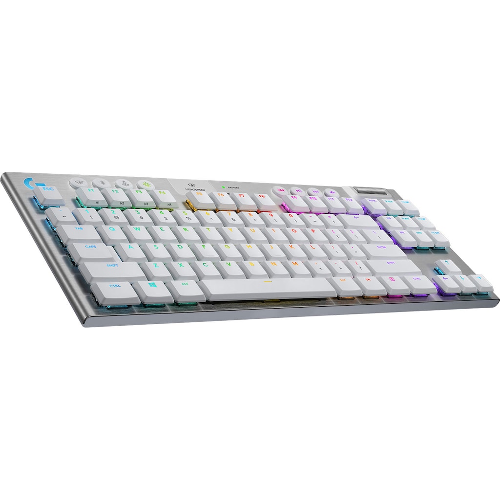 Logitech G Gaming-Tastatur »Gaming Tastatur G915 TKL White tactile«