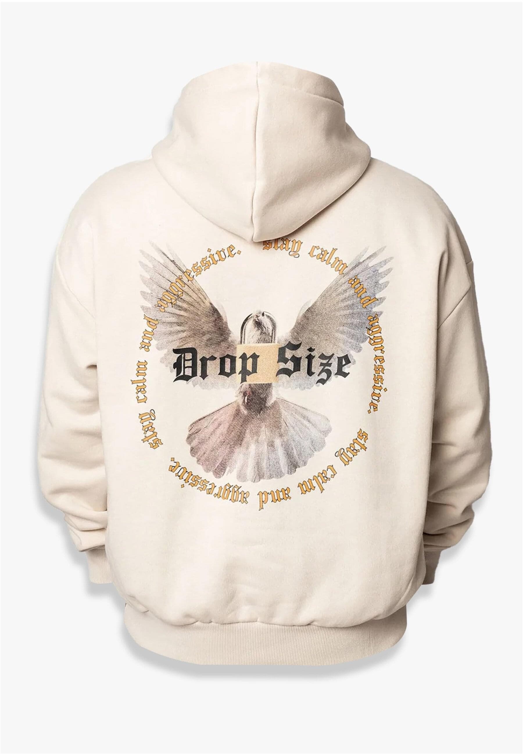 Dropsize Kapuzensweatshirt »Dropsize Herren Dropsize Heavy Oversize White Dove 2.0 Hoodie«, 1 Stk.
