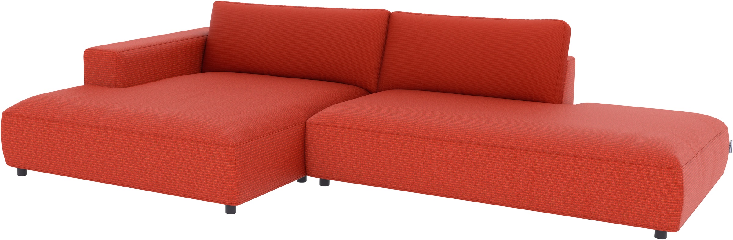 Musterring Ecksofa »Lucia«, verschiedene Farben, großer Longchair mit Armlehne, B330 x T190 cm