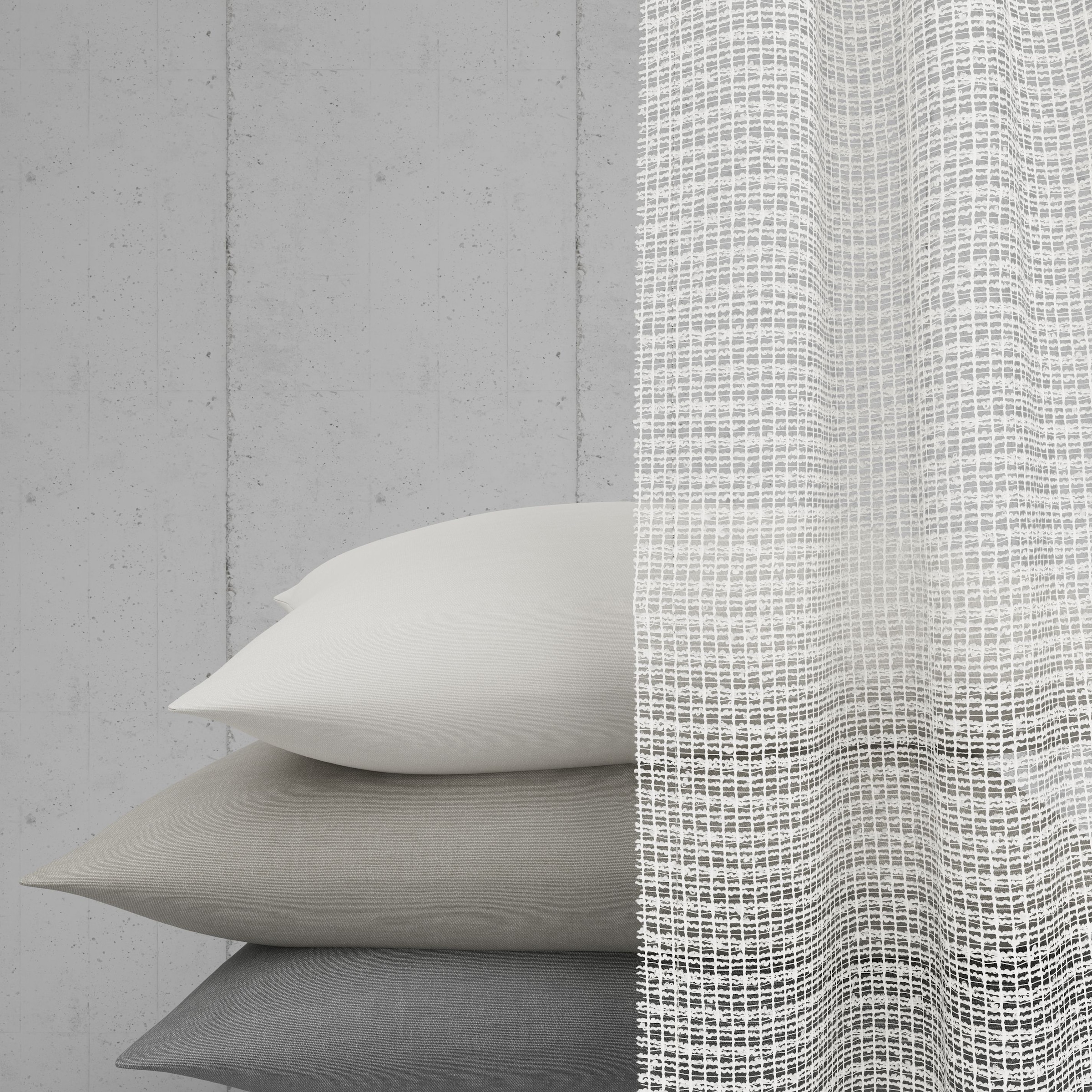 Neutex for you! Vorhang »MELODY« Ösen 1 Stk. tlg. Melangeoptik mit grobem Effektgarn