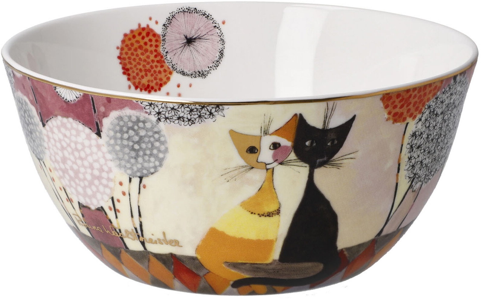 Goebel Dekoschale, Fine Bone China, Rosina Wachtmeister - Soffioni