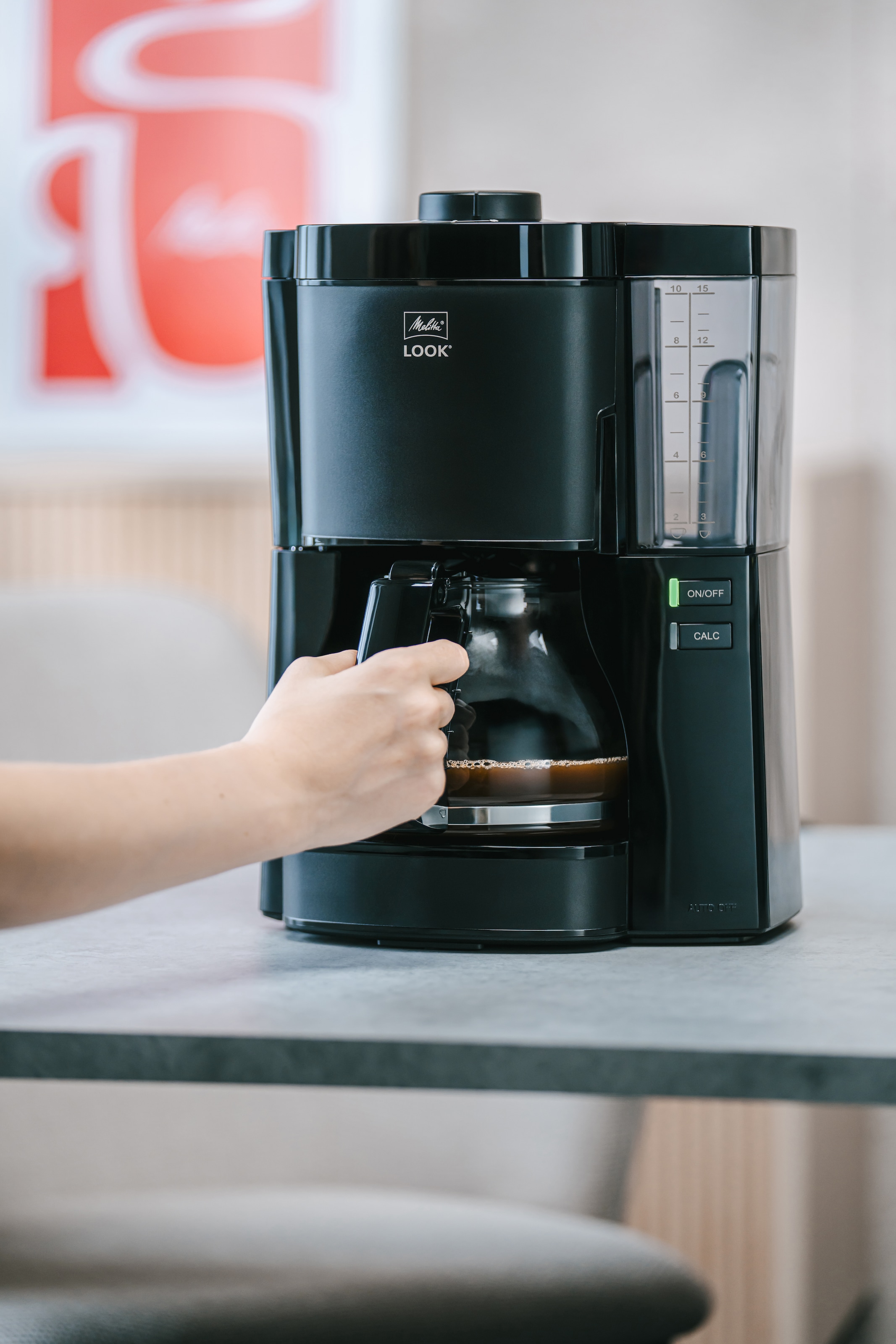 Melitta Filterkaffeemaschine »Look® Glas 1025-02« 1,25 l Kaffeekanne 1x4