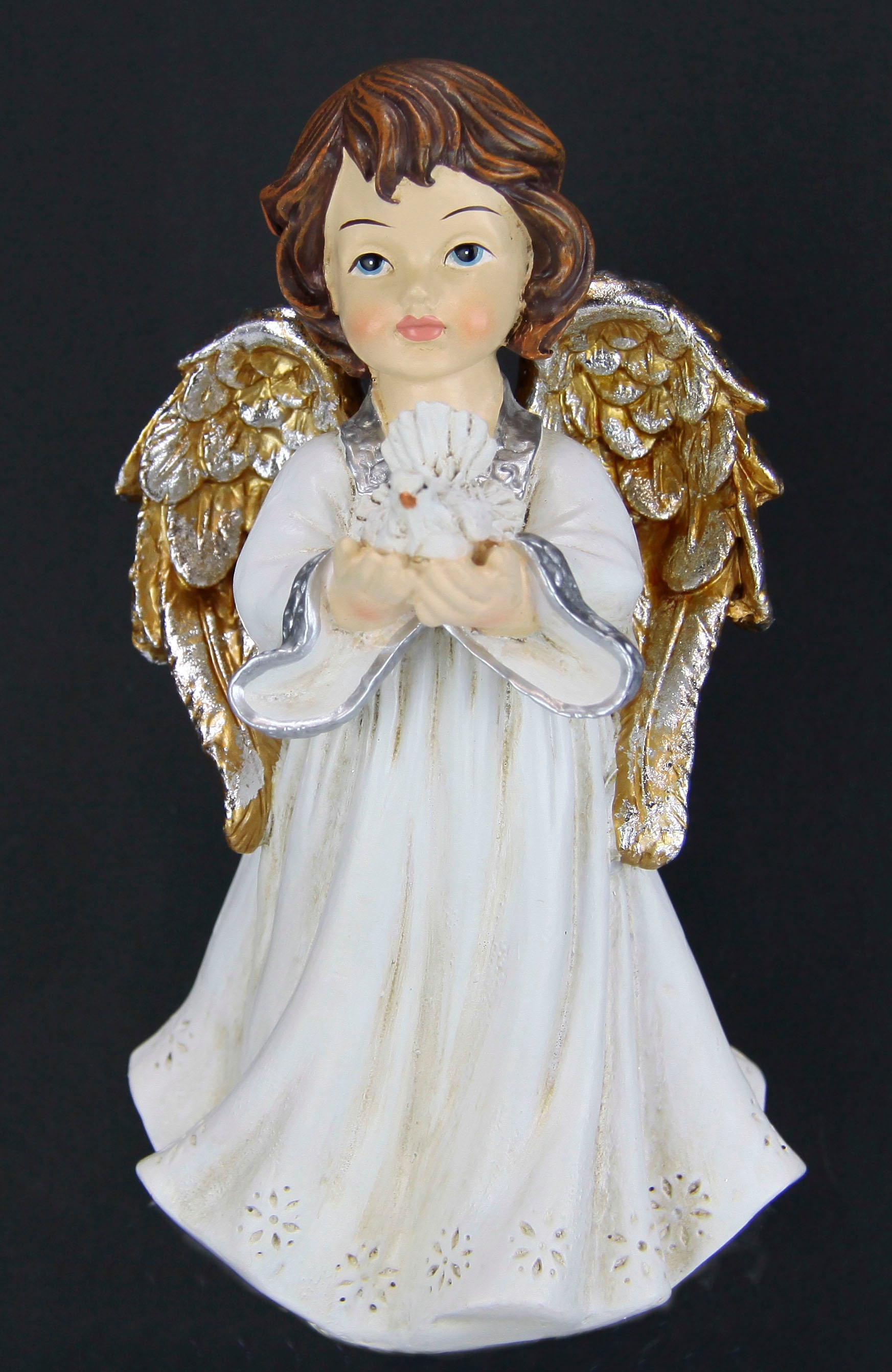 I.GE.A. Engelfigur »Engel«, 3er Set mit Blumen, Dekofigur, Dekoengel online  kaufen | Engelfiguren