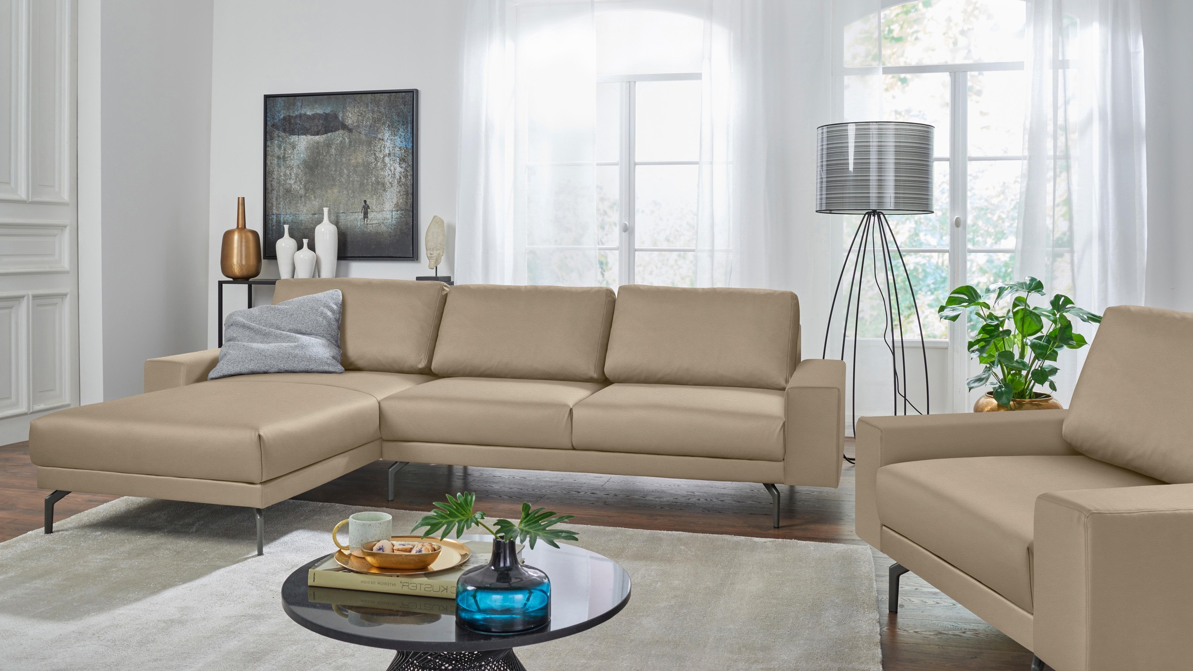 Creation BY ROLF BENZ Ecksofa "CR.450, Designecksofa, Polsterecke, L-Form", günstig online kaufen