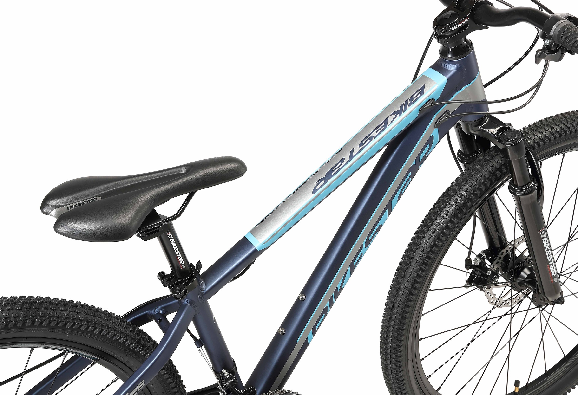 Bikestar Mountainbike, 21 Gang, Shimano, RD-TY300 Schaltwerk, Kettenschaltung, für Damen und Herren, Kettenschaltung
