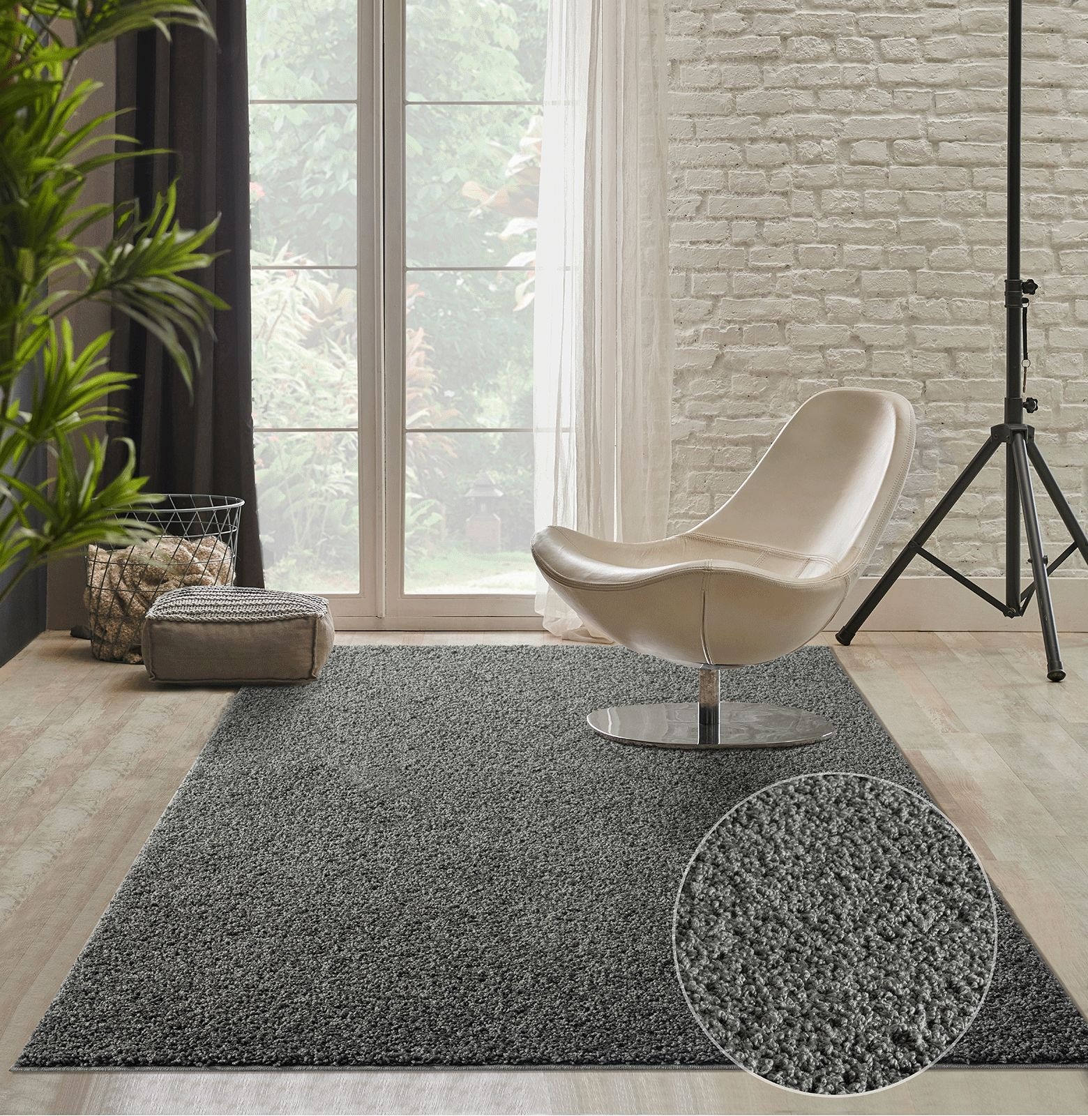 the carpet Teppich »Foxy«, rechteckig, 30 mm Höhe, Wohnzimmer Teppich Hochf günstig online kaufen