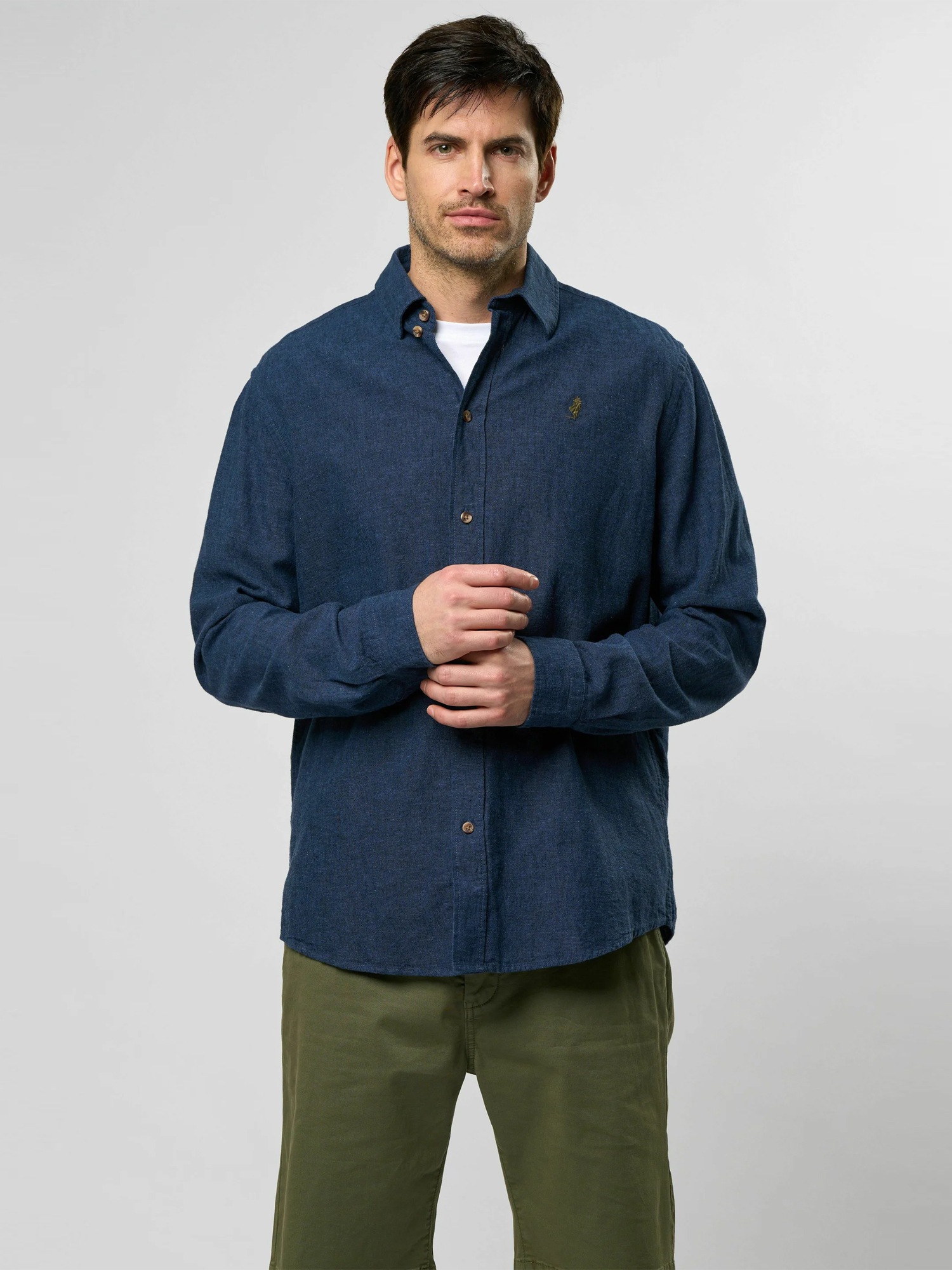 MCS Langarmhemd »MCS shirt MCDean«