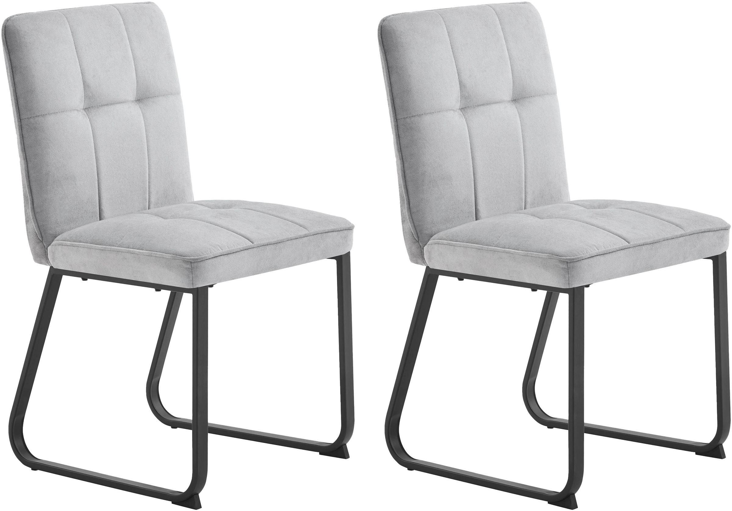 byLIVING Esszimmerstuhl »Talea« (Set) 2 Stk.Nosagfederung im Sitz, Cord Sto günstig online kaufen