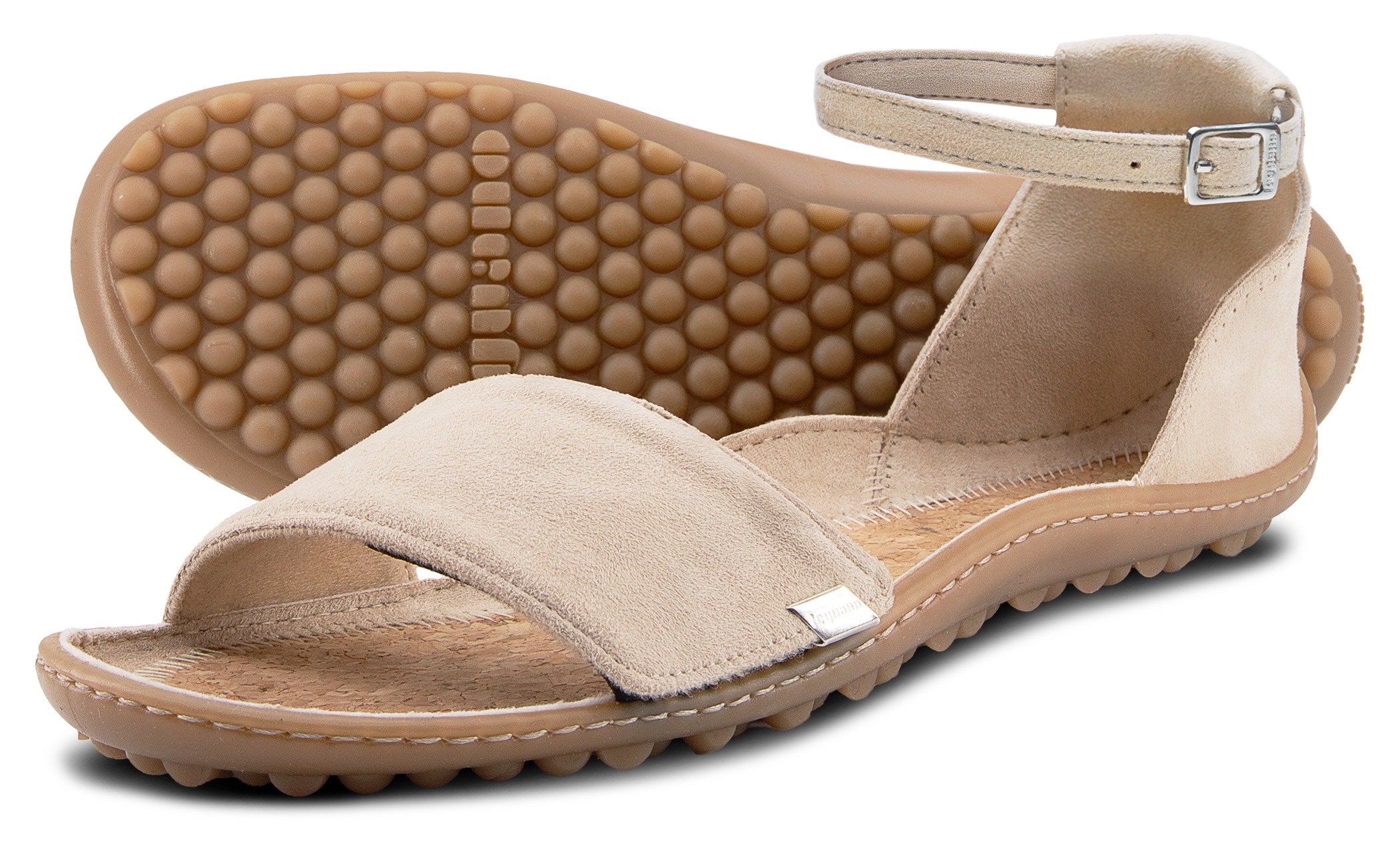 Leguano Barfußschuh »JARA«  Sommerschuh, Riemchensandale mit Klettverschluss