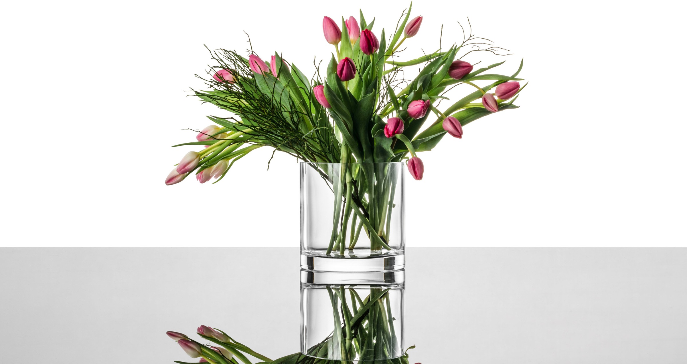 Eisch Germany Tischvase »TONIO«, (1 St.), schwere, dickwandige Qualität, mundgeblasen, 18 cm
