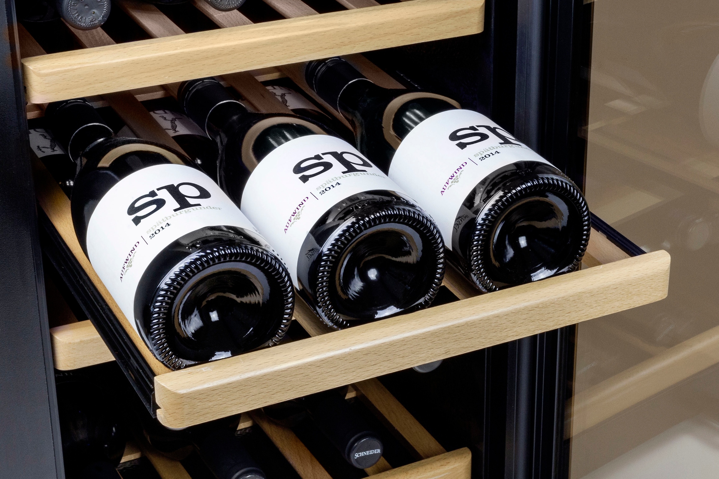 Caso Weinkühlschrank »644« für 24 Stk. Standardflaschen á 075l WineComfort 24 black