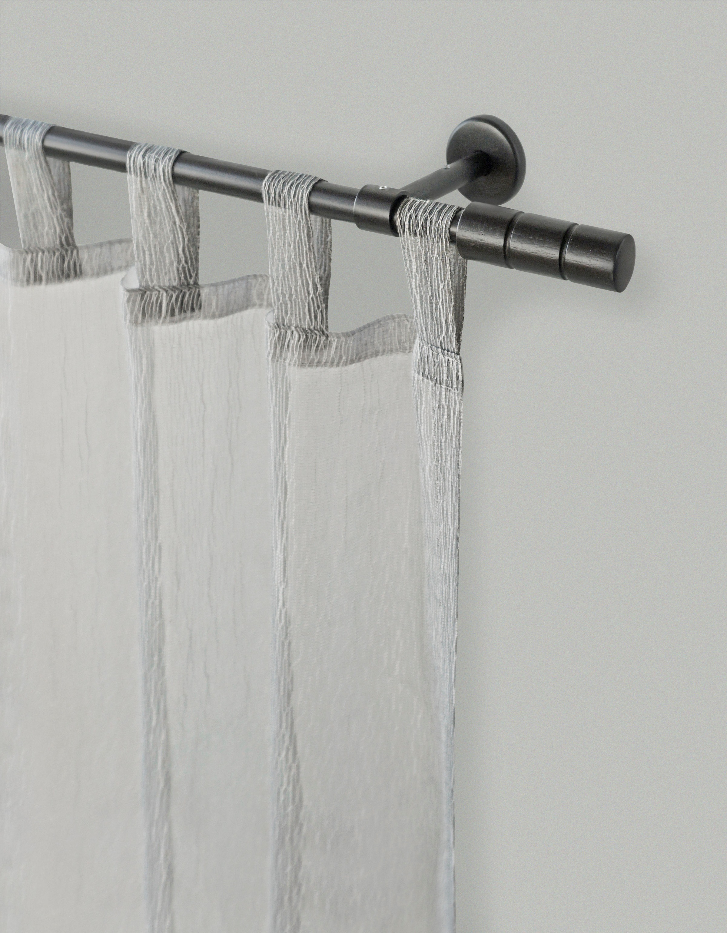 GARESA Gardinenstange »STAURA« Ø 16 mm 1 läufig-läufig Wunschmaßlänge;Träge günstig online kaufen