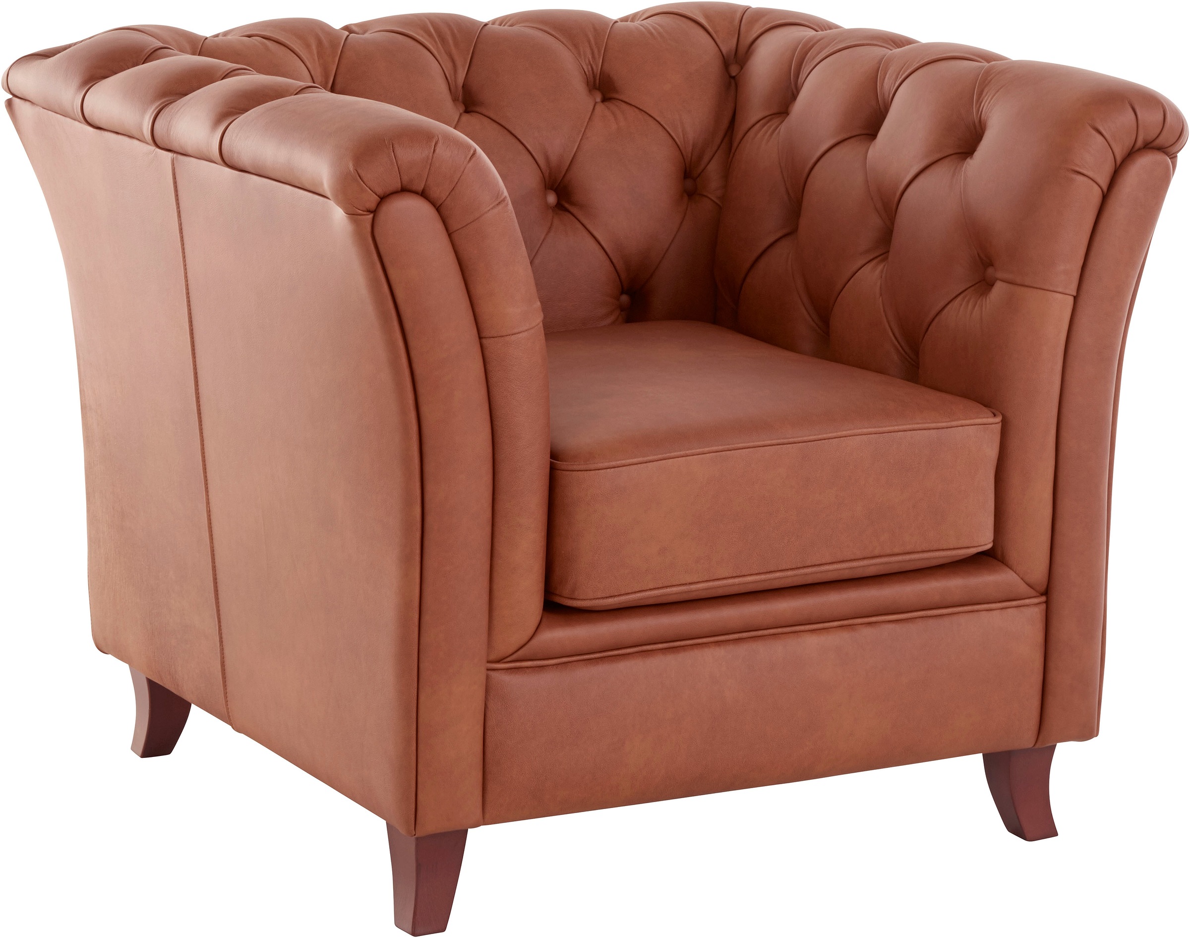 Home affaire Chesterfield-Sessel "Reims Cocktailsessel, Sessel" mit echter günstig online kaufen