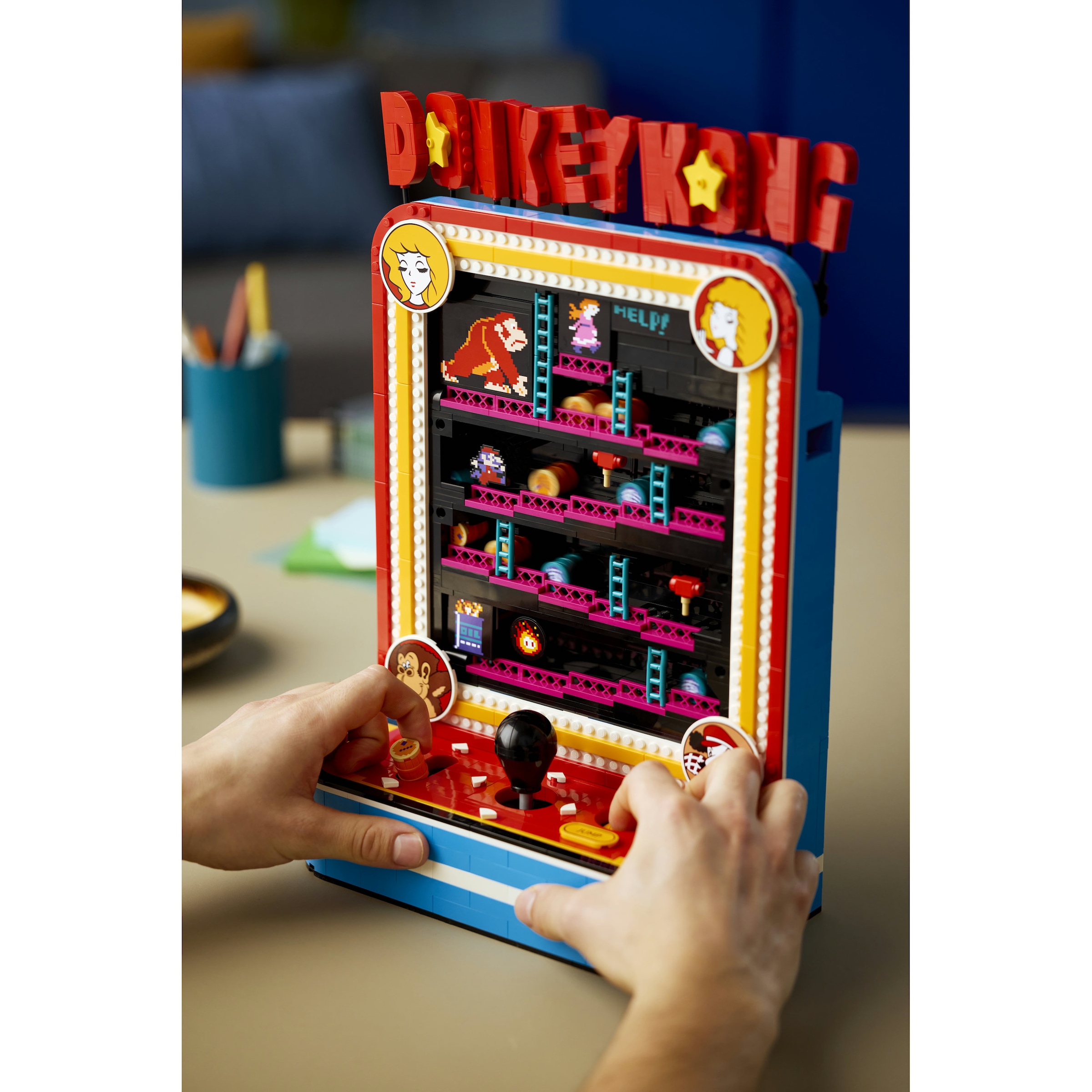 LEGO® Konstruktionsspielsteine »Donkey Kong Arcade (72051), LEGO Super Mario« Made in Europe