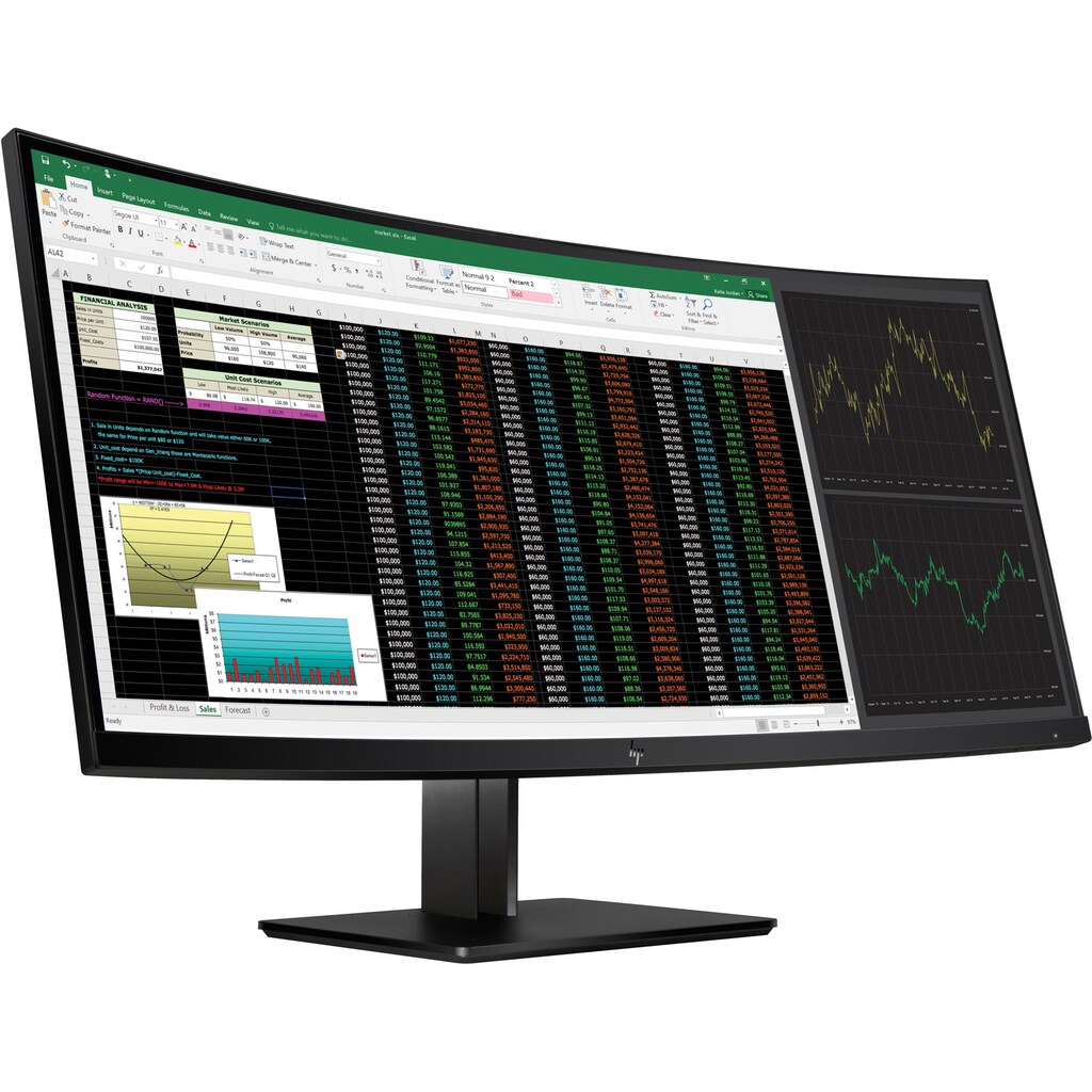 HP Curved-LED-Monitor »Z38c«, 95,25 cm/37,5 Zoll, 3840 x 1600 px, UWQHD+