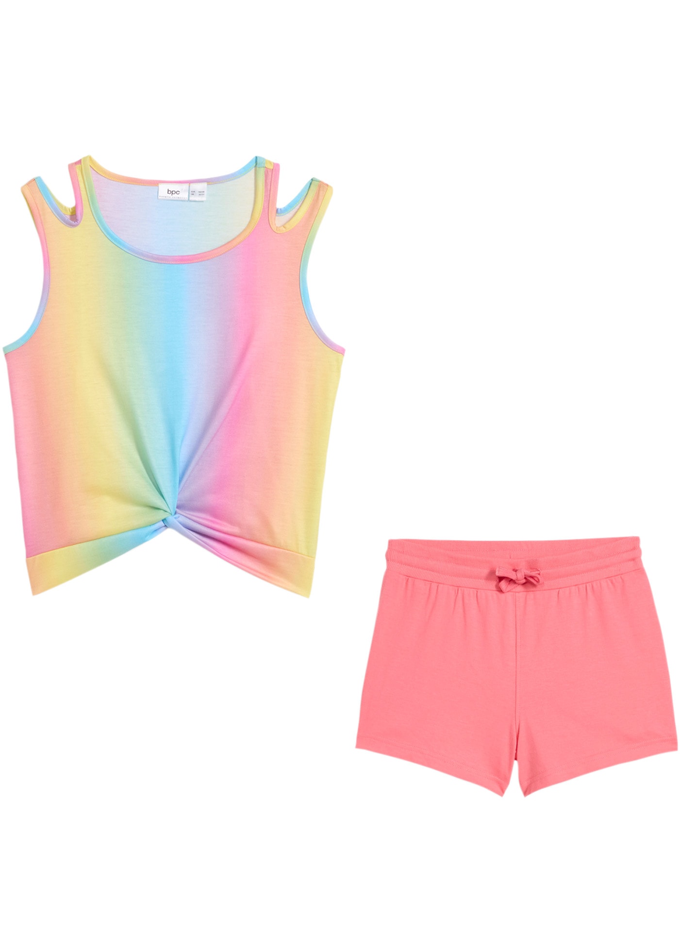 bonprix Shorts »Top und Shorts (2-tlg.Set)«  Top und Shorts (2-tlg.Set)