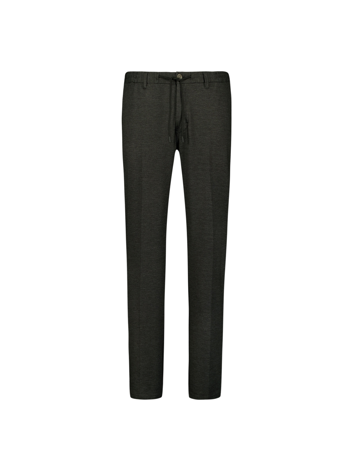 NO EXCESS Chinohose, in melierter Optik, mit Kordelzug
