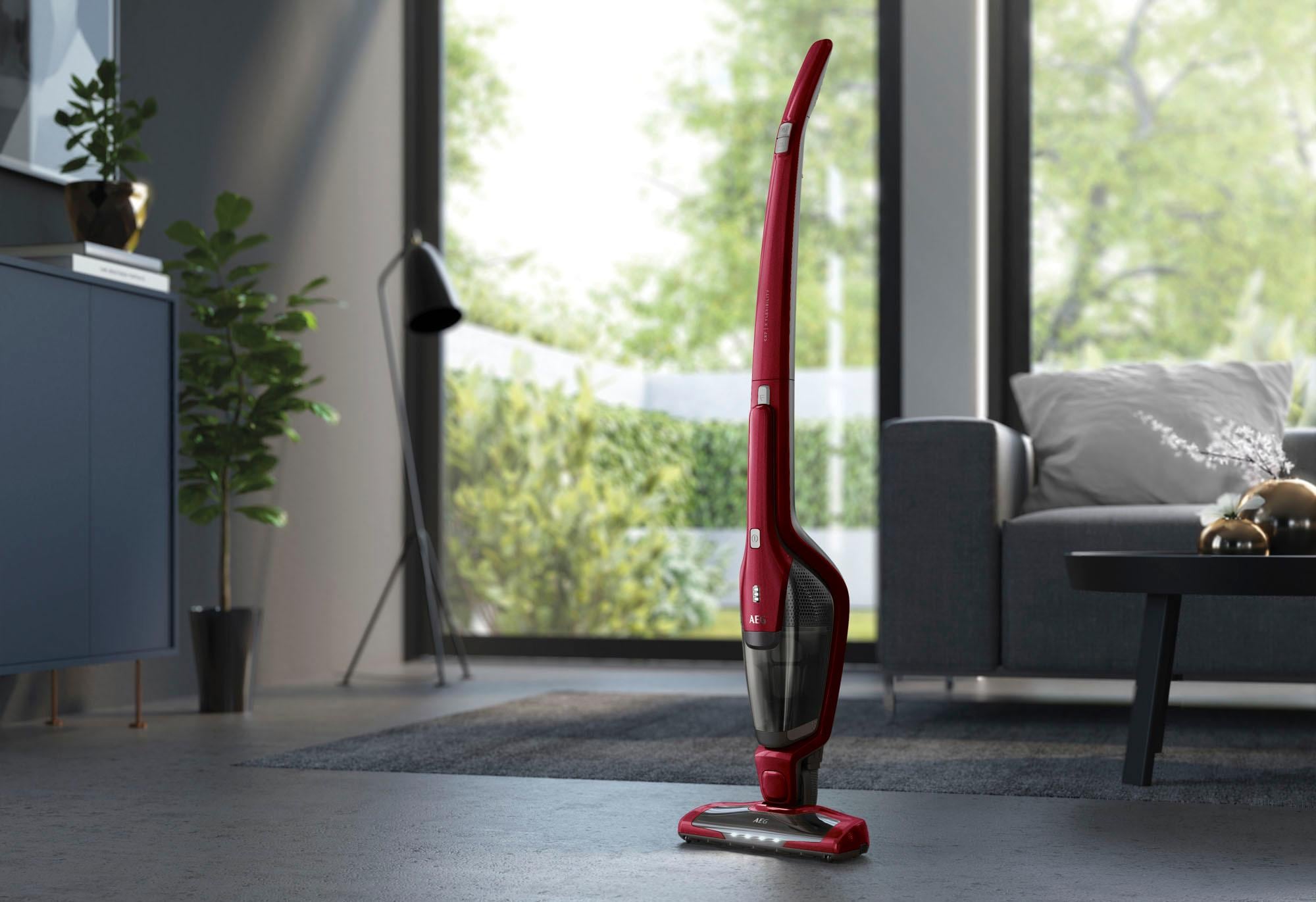 AEG Akku-Stielstaubsauger »CX7-2-35WR«, Geniale 2in1 Funktion, Leistungsstark wie 2200 W