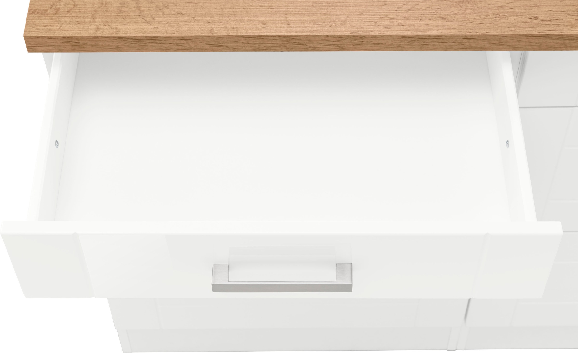 KOCHSTATION Küchenzeile »KS-Tinnum« ohne E-Geräte, Breite 390 cm