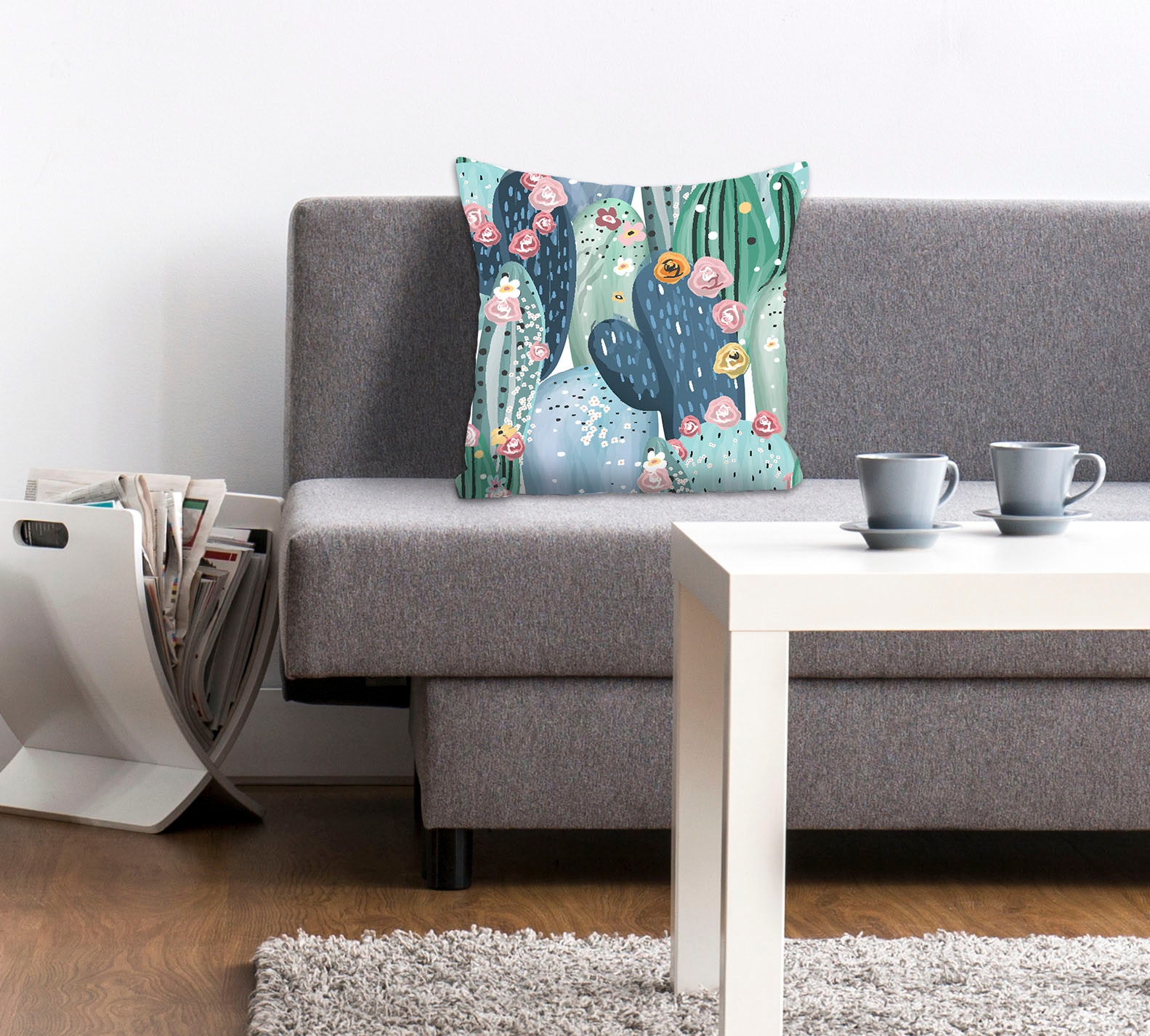 queence Dekokissen »Bowser«, mit bunten Kakteen günstig online kaufen