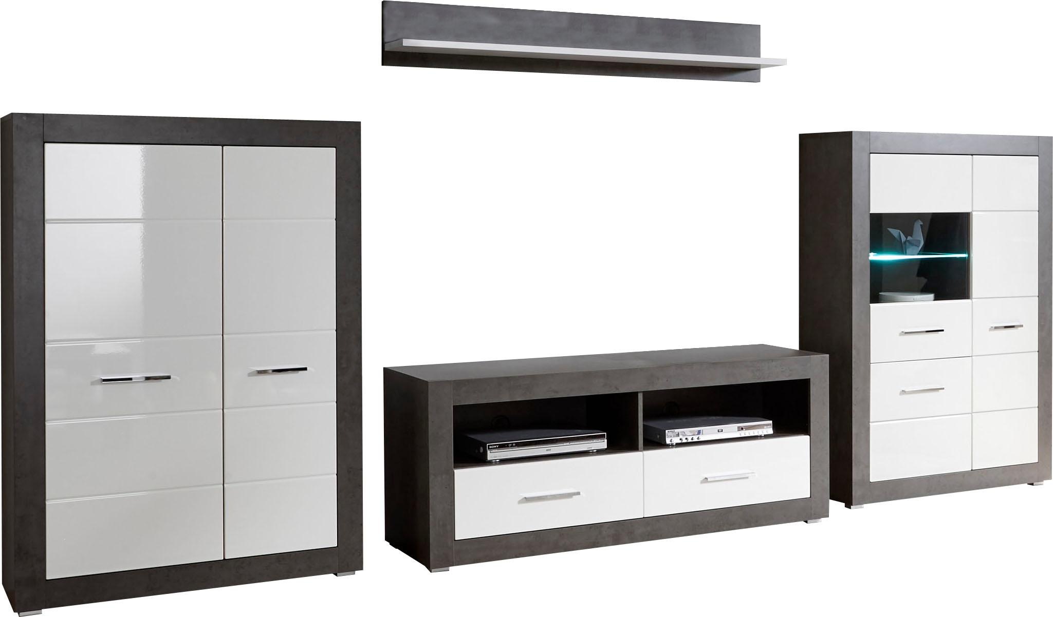 INOSIGN Wohnwand »Etero«, (Set, 4 St.)