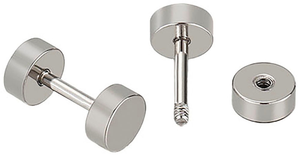 Firetti Ohrstecker-Set »Multipack Schmuck Geschenk Edelstahl Ohrschmuck Ohrringe«, (Set, 6 tlg.), Made in Germany