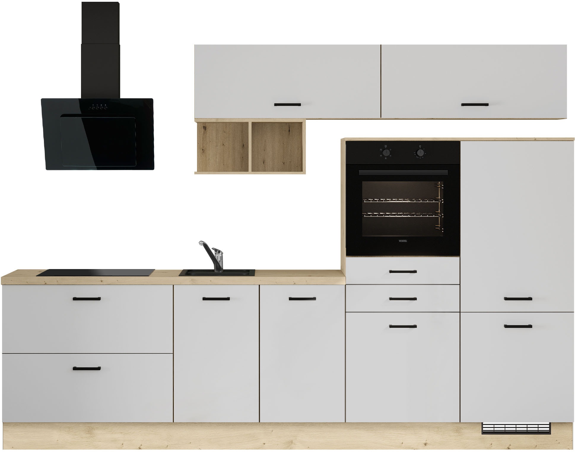 IMPULS KÜCHEN Küchenzeile »"München", Ausrichtung wählbar, Schubkästen mit günstig online kaufen