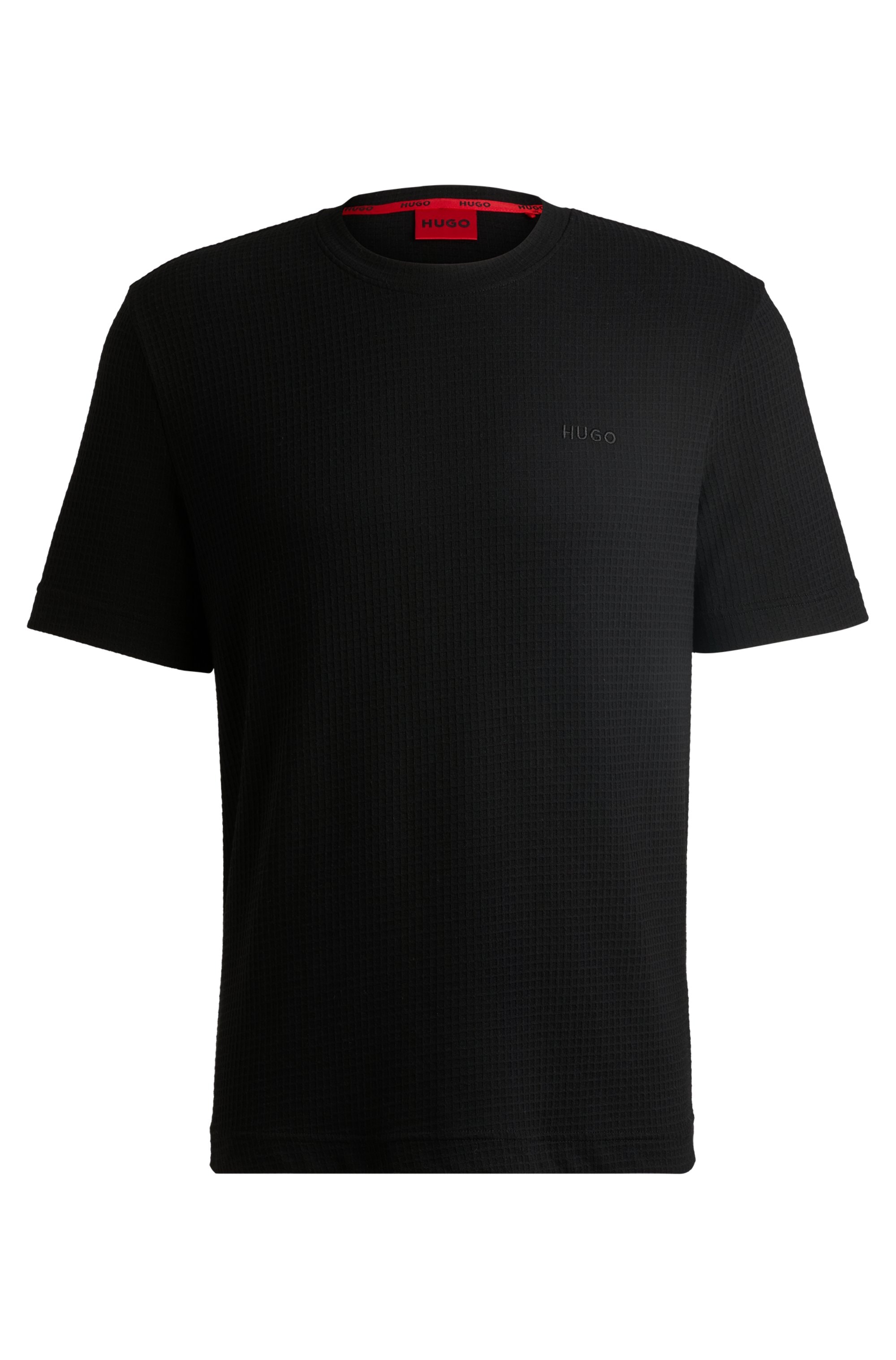 HUGO Underwear T-Shirt »,Austin T-Shirt« Waffelstruktur und Logo-Stickerei