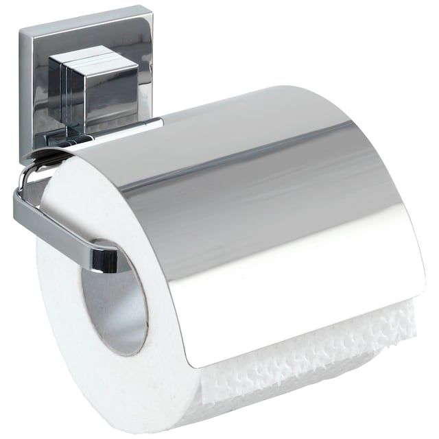 WENKO Badaccessoire-Set »Vacuum-Loc Quadro«, (Set, 2 tlg.), WC-Garnitur, Toilettenpapierhalter online kaufen