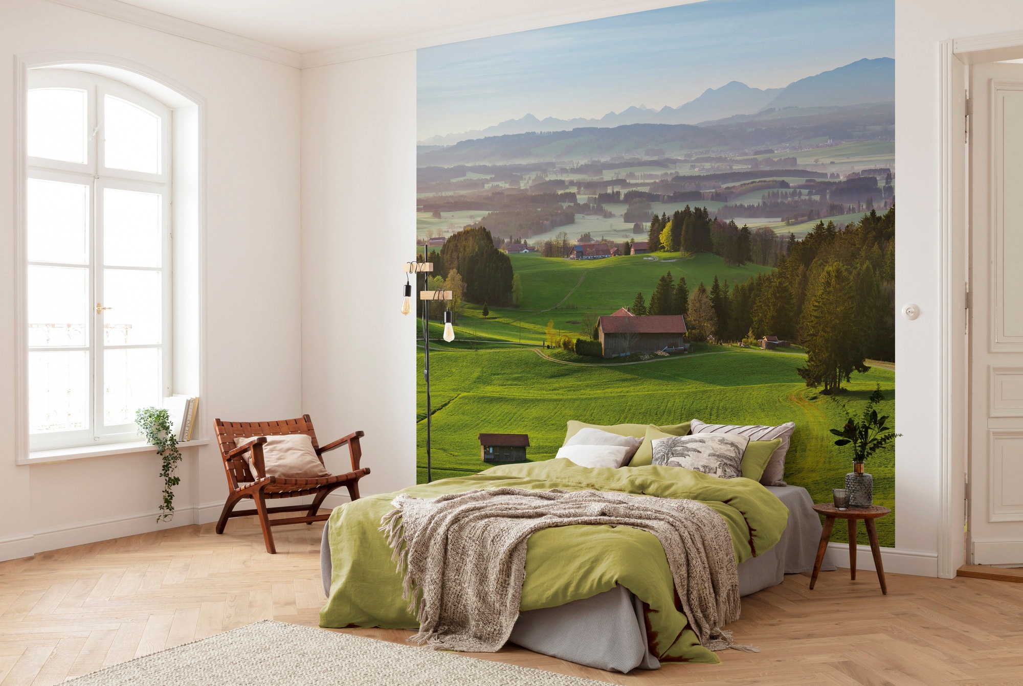 Komar Vliestapete »Digitaldruck Vlies -  Paradiesisches Bayern - Größe 450 x 280 cm« bedruckt glatt Wohnzimmer, Schlafzimmer