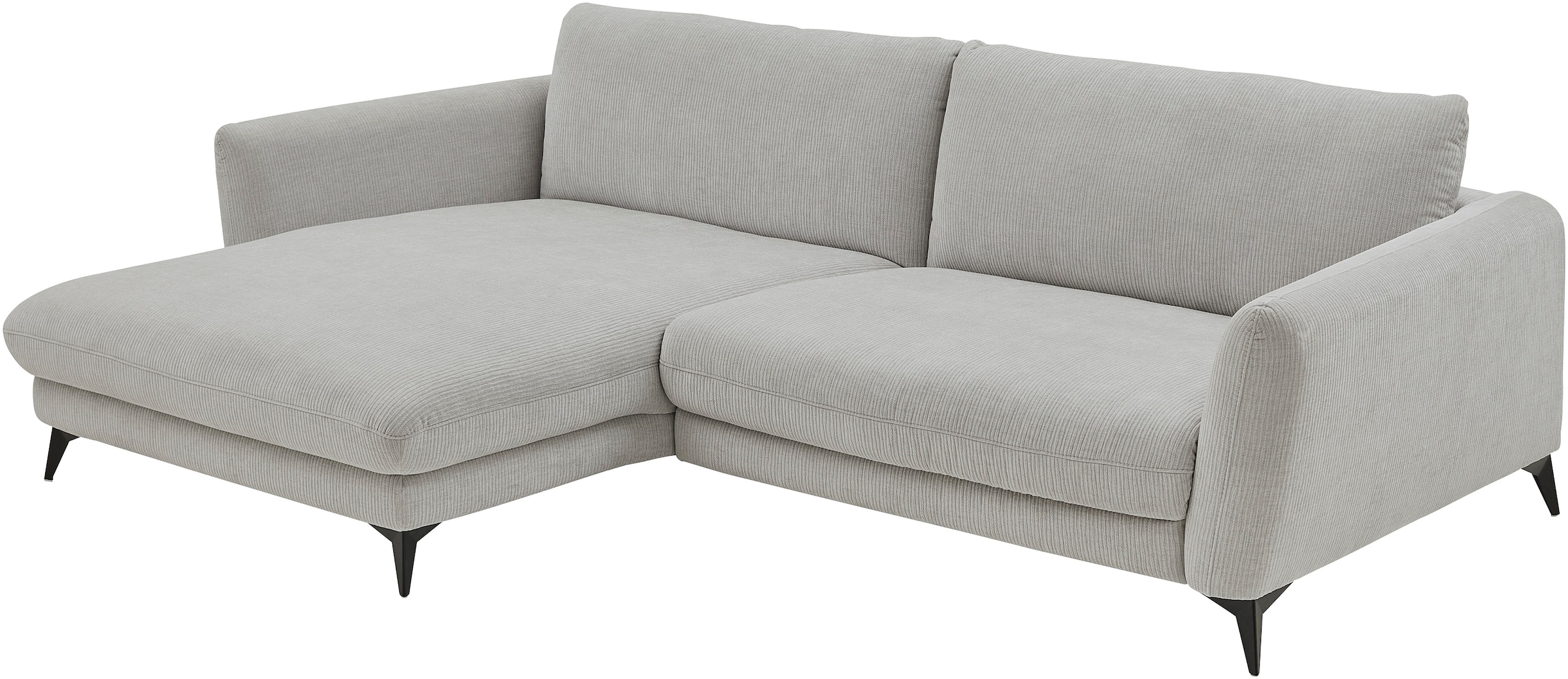 Die PlanBar Ecksofa »MP-IN23149 L-Form«, Kaltschaumpolsterung mit SoftSitz, Lose Rückenkissen